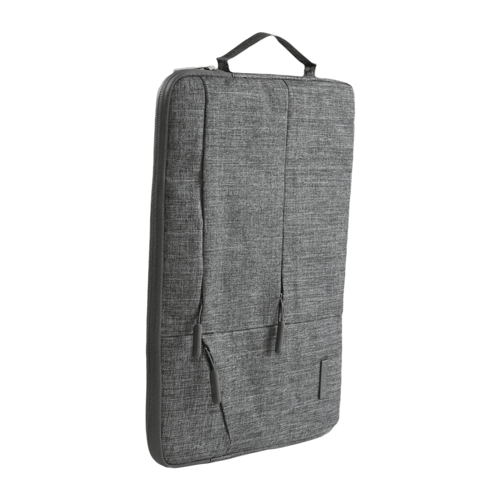 Dr. Vaku Geuite Series Polyester Fabric Laptop Sleeve for 14 Inch Laptop (6 L, Water Repellent, Grey) Dr. Vaku Geuite Series Polyester Fabric Laptop Sleeve for 14 Inch Laptop (6 L, Water Repellent, Grey)_1