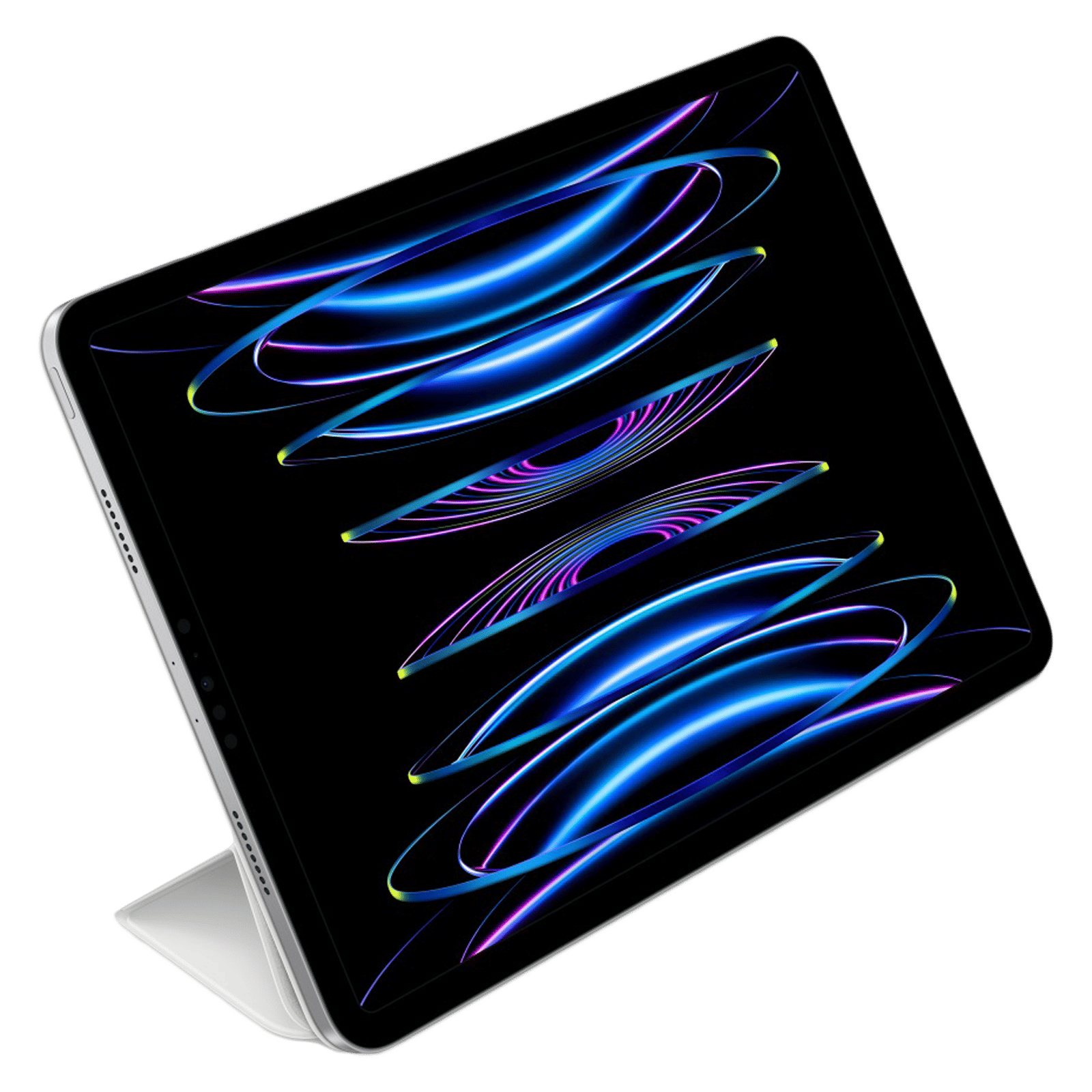 Apple Smart Folio Case for Apple iPad Pro (6th Gen) 12.9 Inch (Magnetic Attachments, White)_4