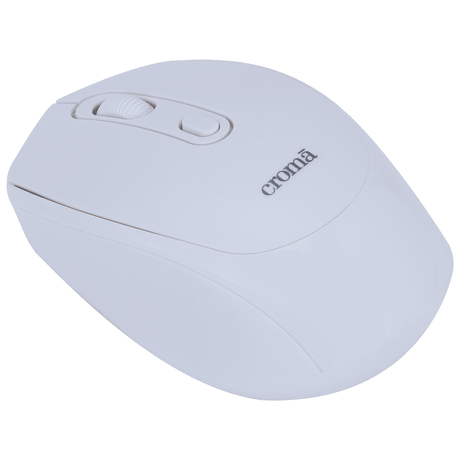 Croma Optical Wireless Mouse (1600 DPI, Compact & Lightweight Design, White)_5