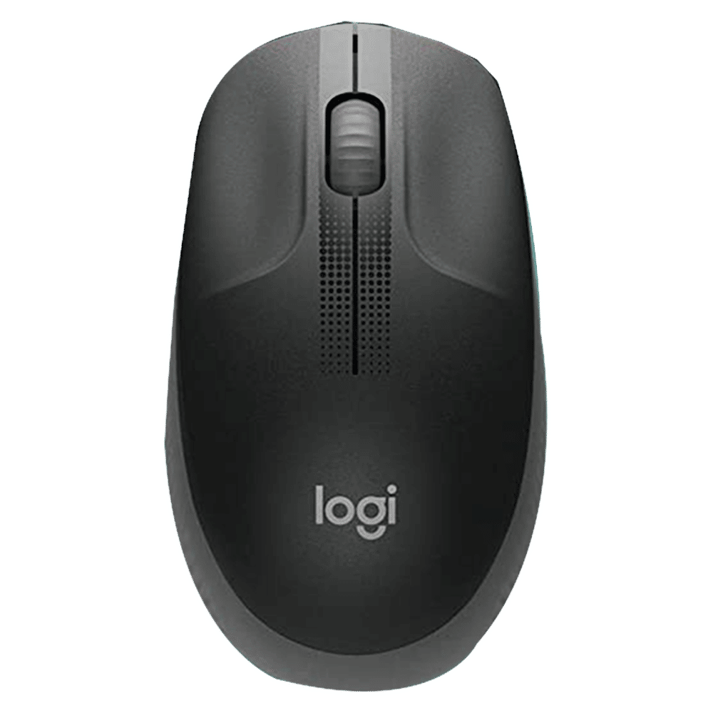 logitech M190 Wireless Optical Mouse (1000 DPI, Scooped Buttons, Charcoal)_1