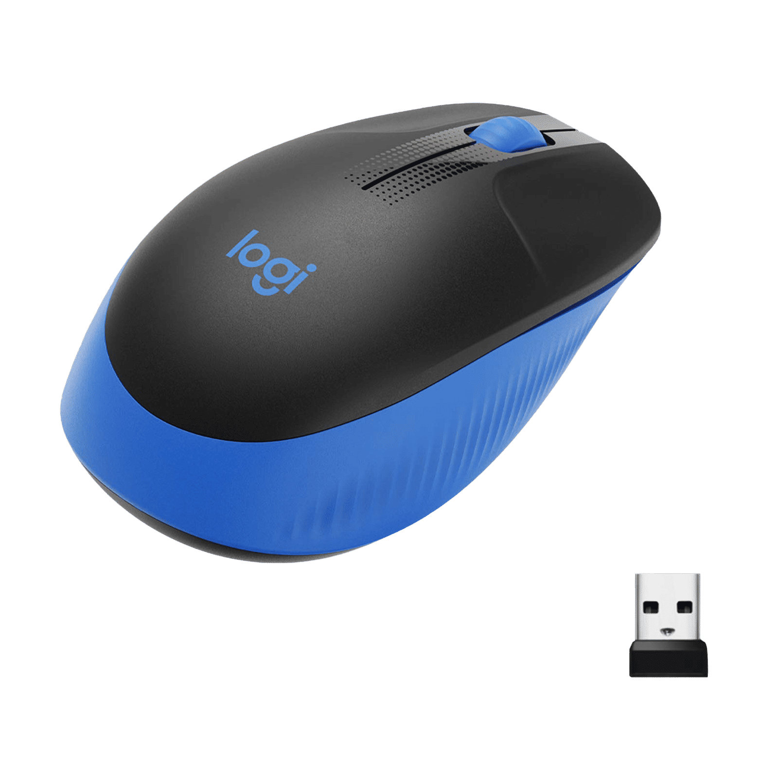 logitech M190 Wireless Optical Mouse (1000 DPI, Scooped Buttons, Blue) logitech M190 Wireless Optical Mouse (1000 DPI, Scooped Buttons, Blue)_7
