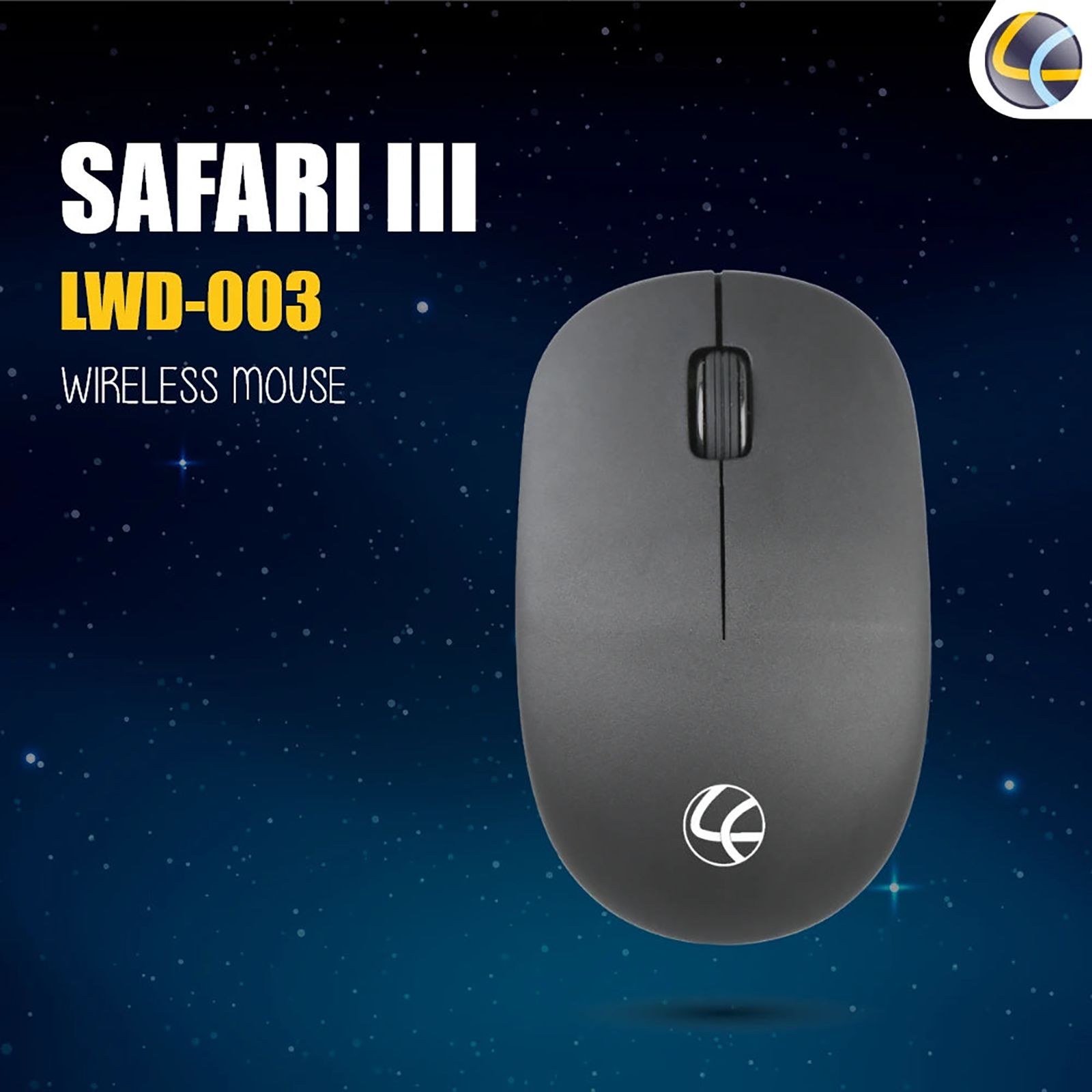 LAPCARE Safari III Wireless Optical Mouse (1600 DPI, Tested for 3 Million Clicks, Black) LAPCARE Safari III Wireless Optical Mouse (1600 DPI, Tested for 3 Million Clicks, Black)_6