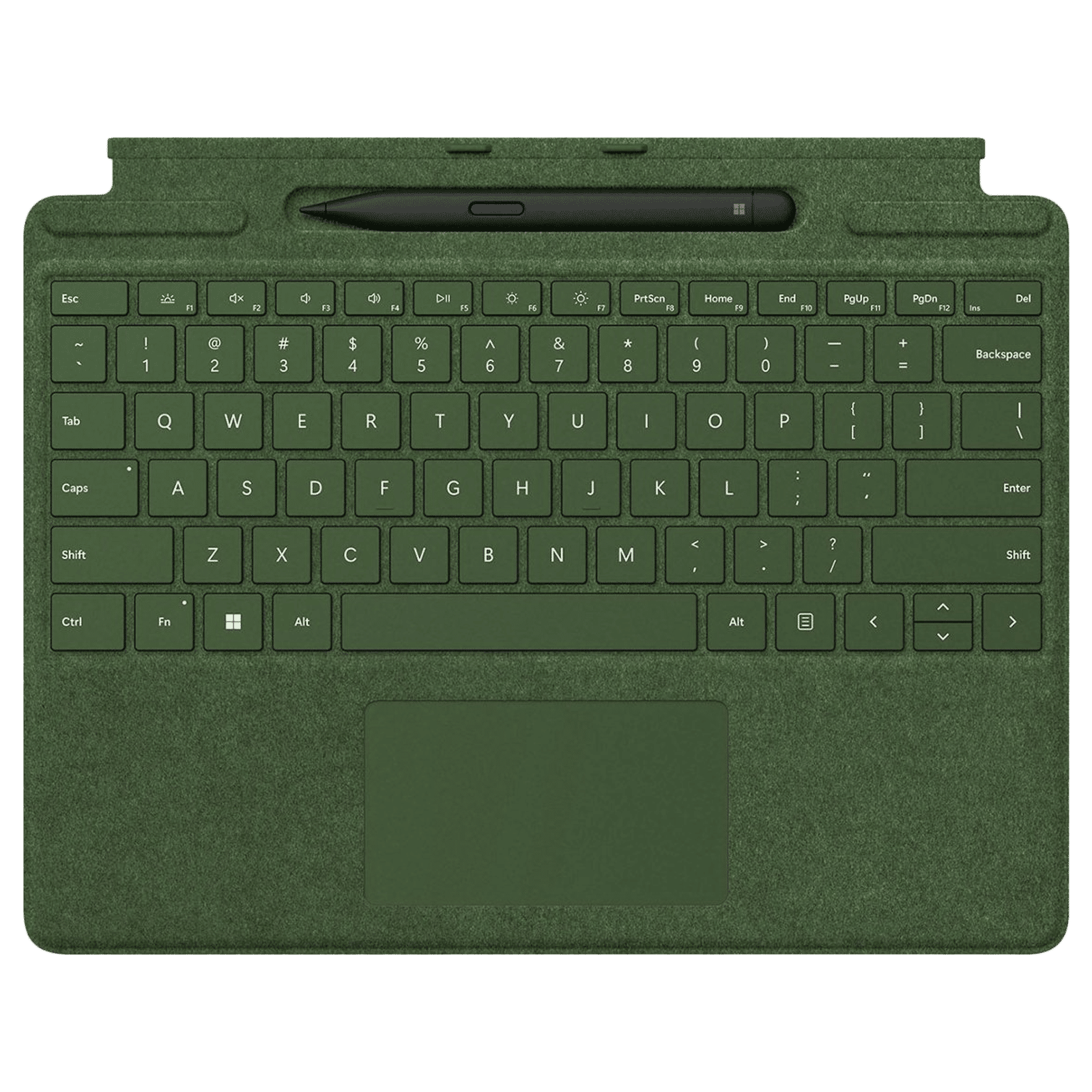 Microsoft Surface Pro Signature Wireless Keyboard for Surface Pro 8, 9 & X with Slim Pen 2 (Backlit Keys, Forest)_1
