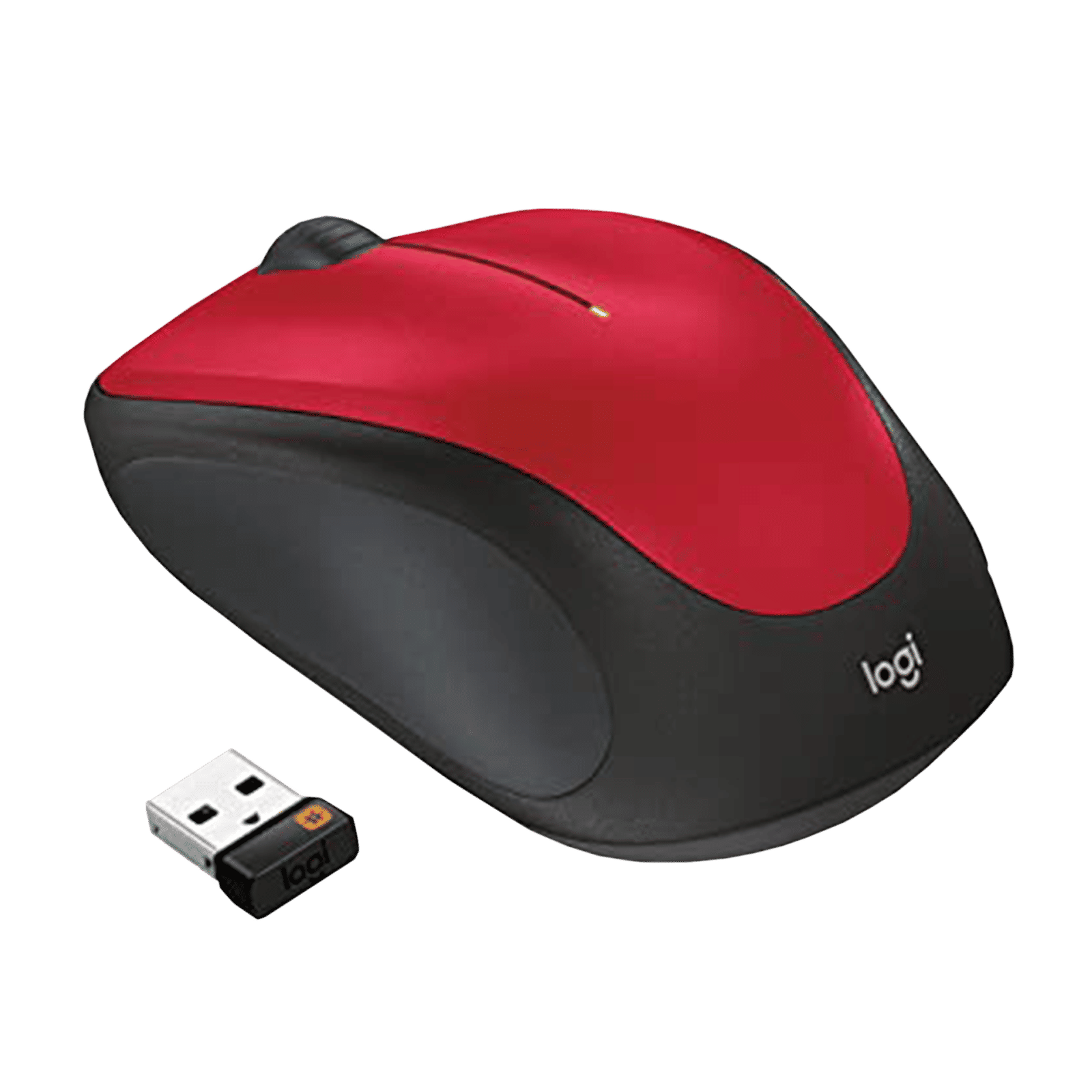 logitech M235 Wireless Optical Mouse (Compact Design, 910-003412, Red) logitech M235 Wireless Optical Mouse (Compact Design, 910-003412, Red)_1