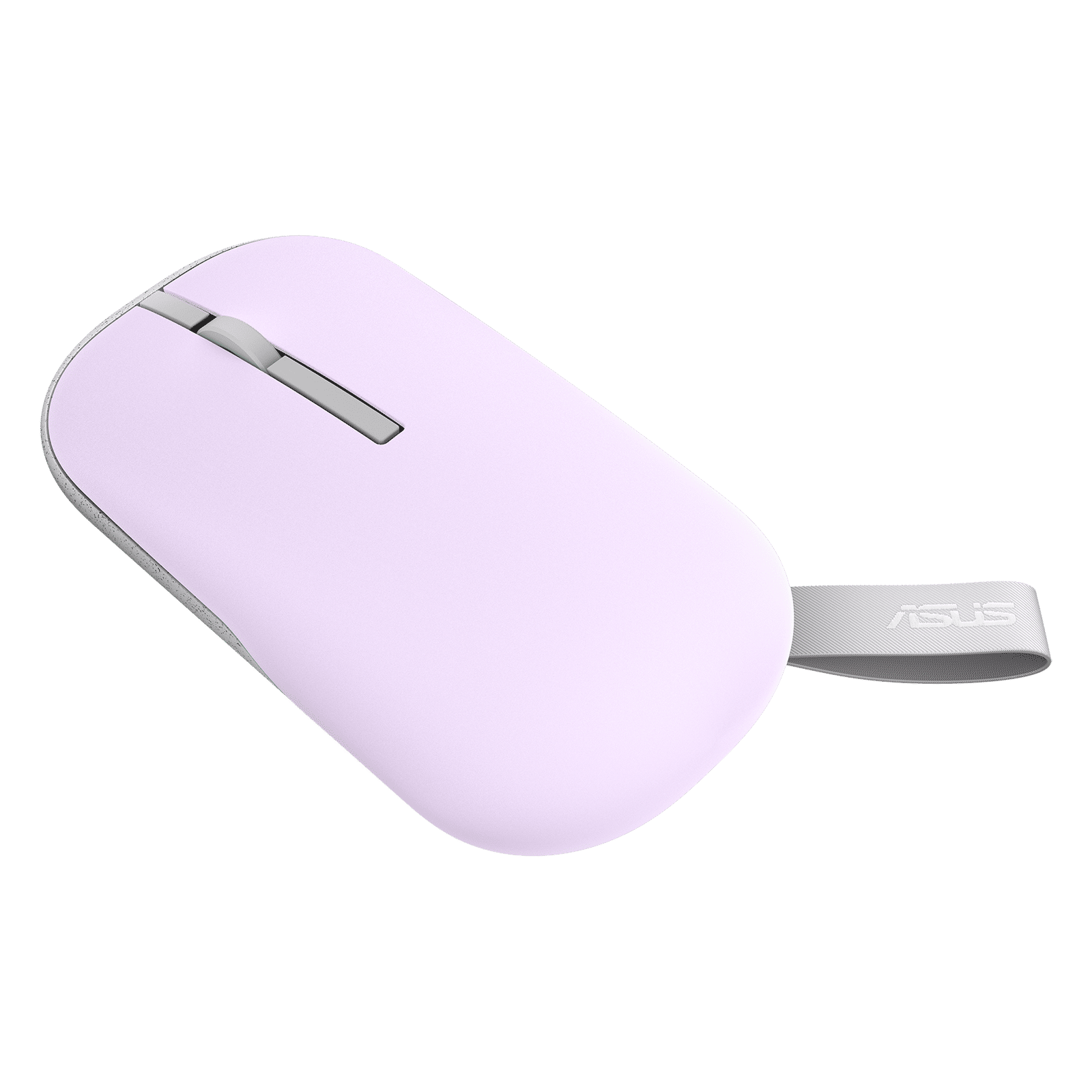 ASUS Marshmallow MD100 Bluetooth 5.0 Wireless Optical Mouse with Quiet Click Buttons (1600 DPI Adjustable, Battery Saving Technology, Mist Purple)_4