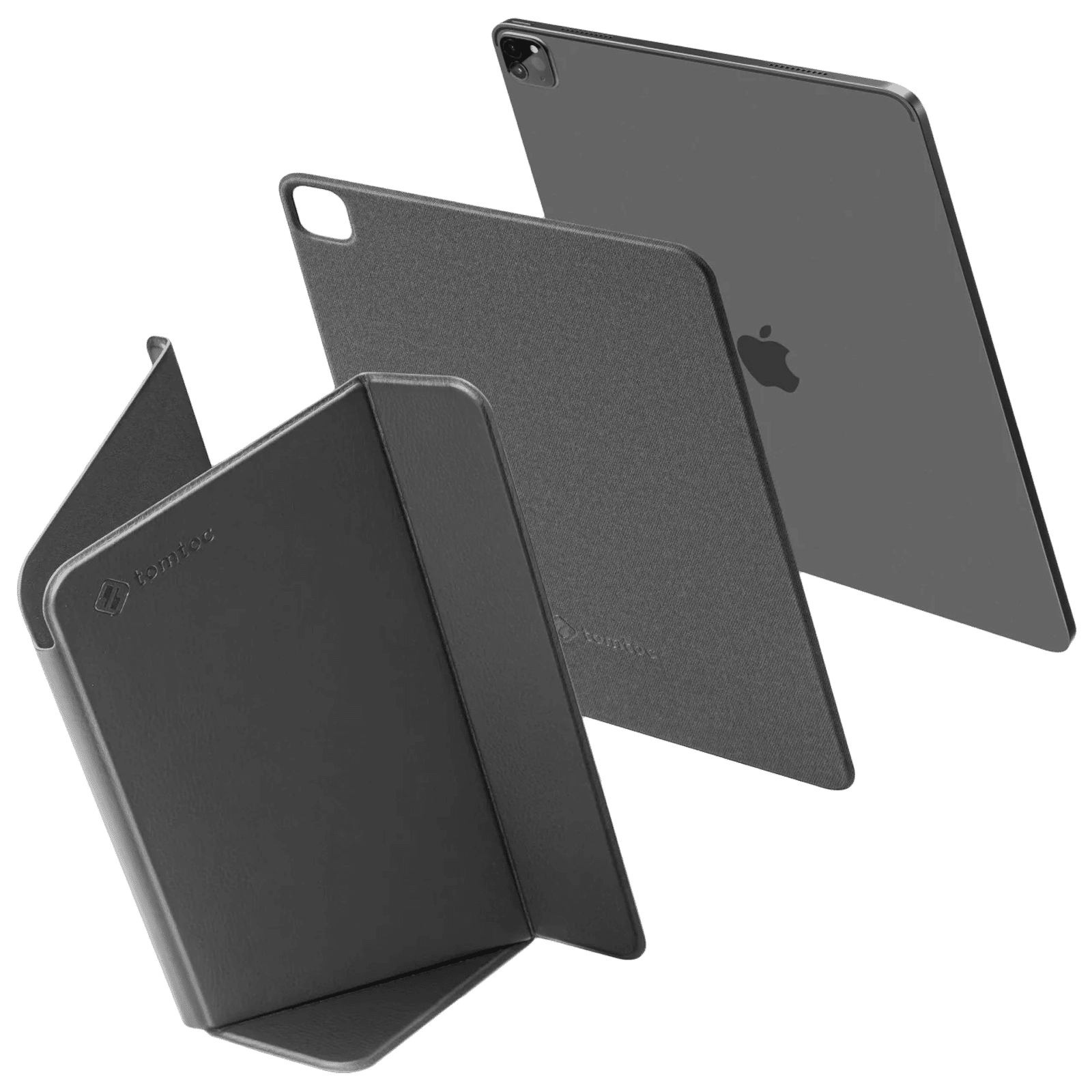 tomtoc Inspire B02 PU Leather Flip Cover for Apple iPad 10.9, 11 Inch (Military Grade Protection, Black) tomtoc Inspire B02 PU Leather Flip Cover for Apple iPad 10.9, 11 Inch (Military Grade Protection, Black)_5