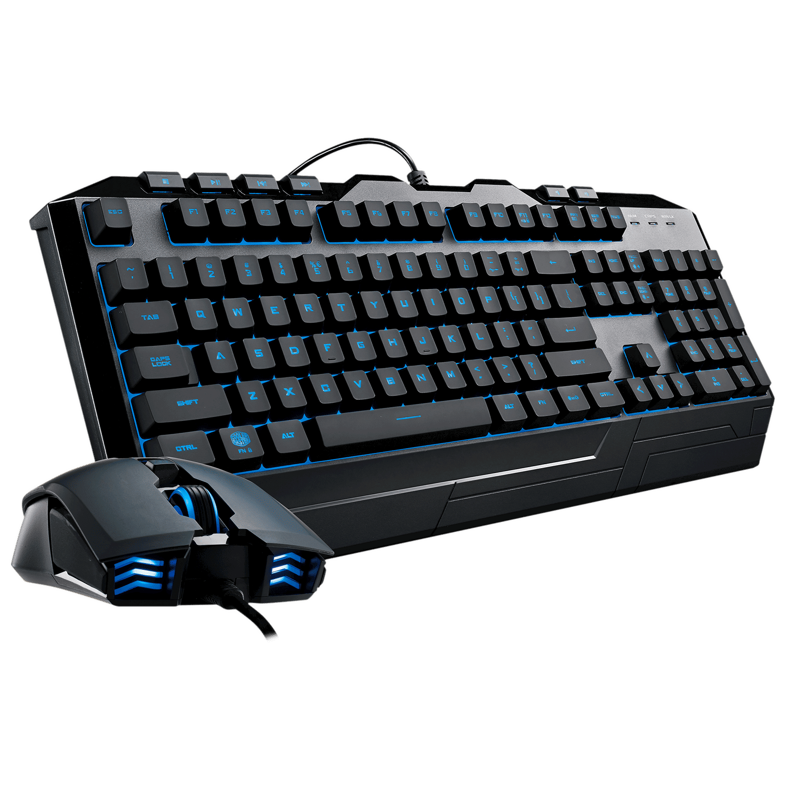 Cooler Master Devastator 3 Wired Gaming Keyboard & Mouse Combo (2400DPI Adjustable, Custom Membrane Design, Black) Cooler Master Devastator 3 Wired Gaming Keyboard & Mouse Combo (2400DPI Adjustable, Custom Membrane Design, Black)_1