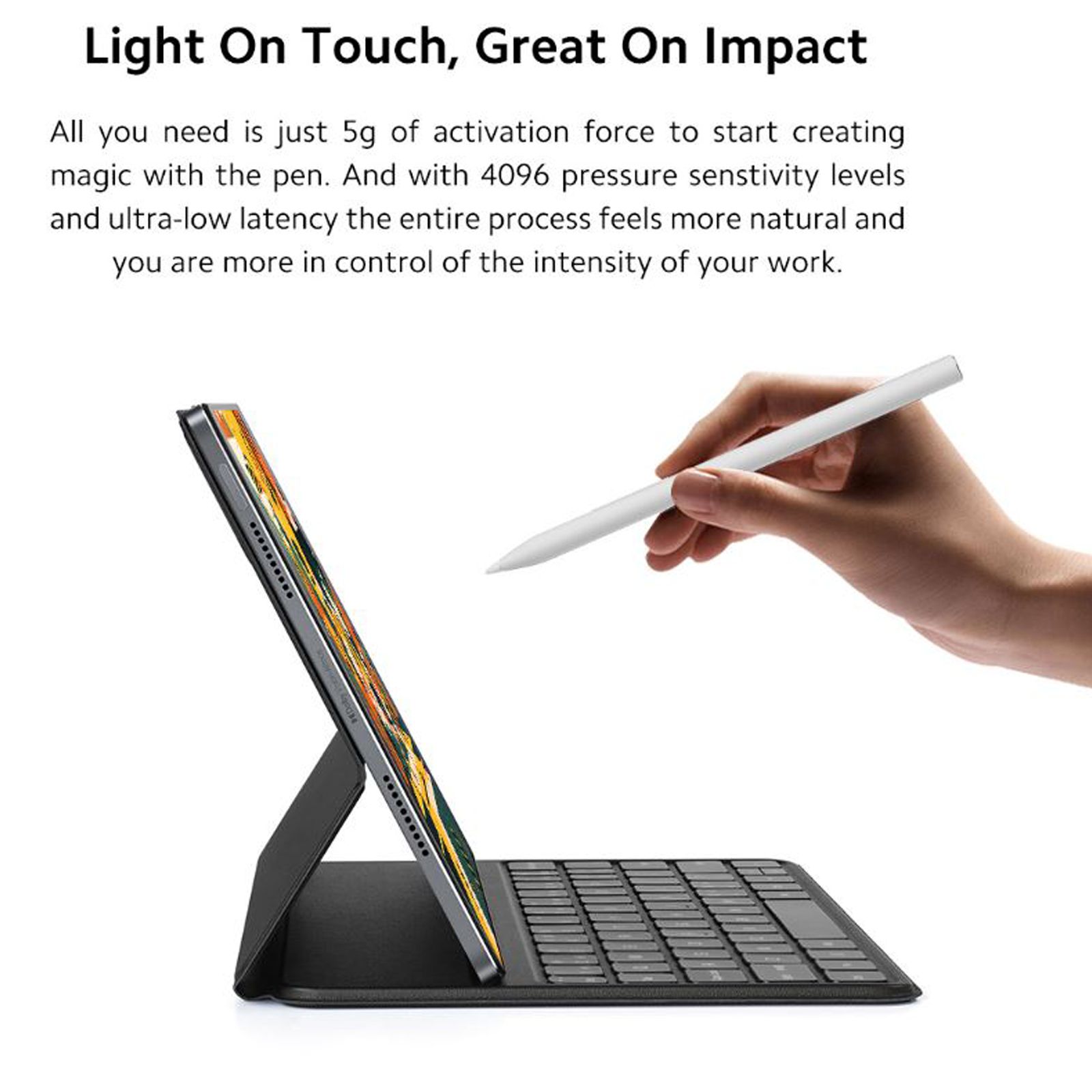 Xiaomi 2nd Generation Smart Pen For Xiaomi Pad 6 (4096 Pressure Sensitivity Levels, BHR7237GL, White) Xiaomi 2nd Generation Smart Pen For Xiaomi Pad 6 (4096 Pressure Sensitivity Levels, BHR7237GL, White)_3