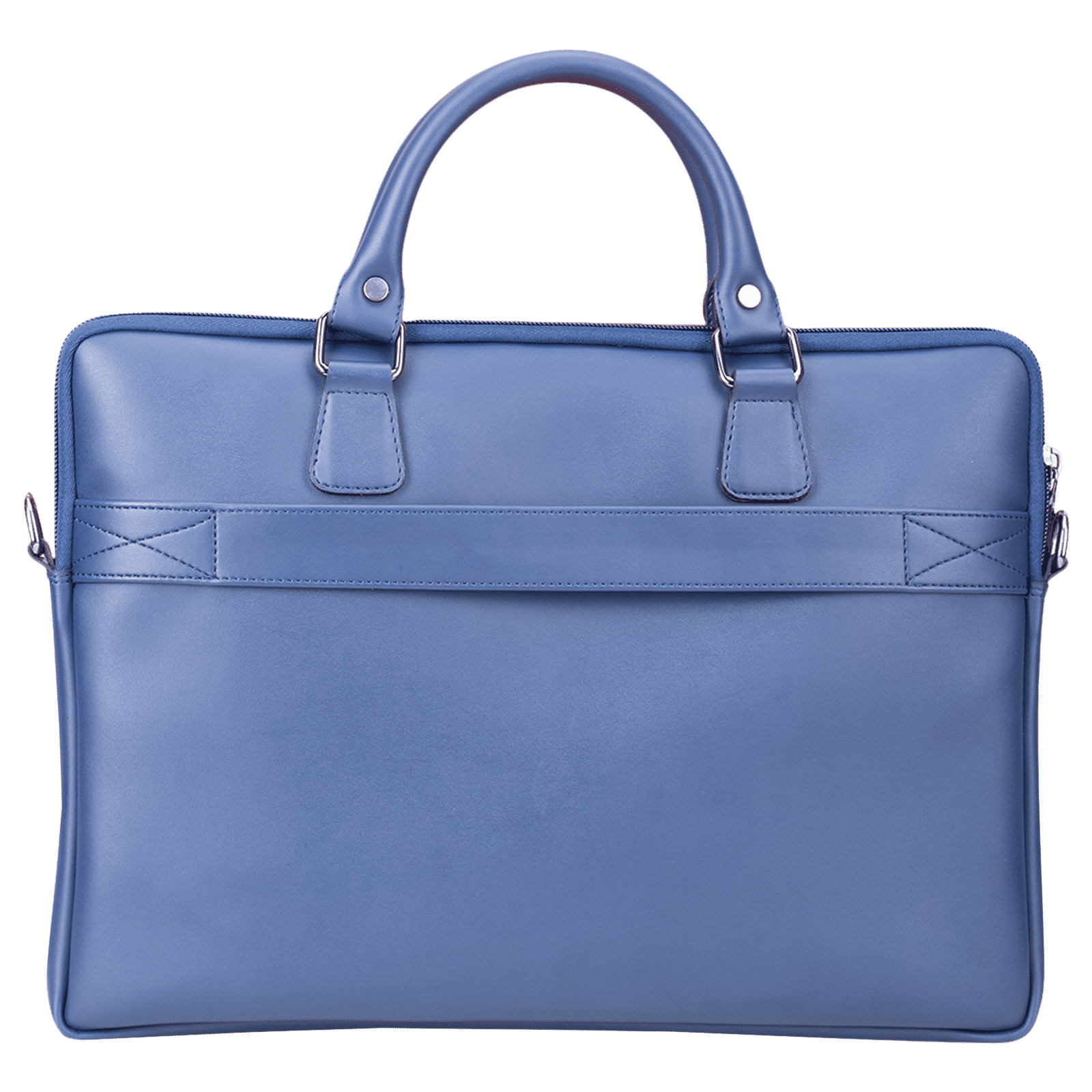 Croma Polyurethane Leather Sling Bag for 14 Inch Laptop (Water Resistant, Blue) Croma Polyurethane Leather Sling Bag for 14 Inch Laptop (Water Resistant, Blue)_4
