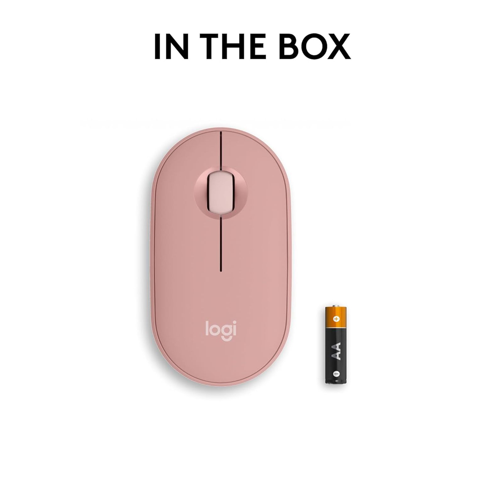 logitech Pebble Mouse 2 Wireless Optical Mouse with Silent Click Buttons (1000 DPI, Ultra Portable, Tonal Rose) logitech Pebble Mouse 2 Wireless Optical Mouse with Silent Click Buttons (1000 DPI, Ultra Portable, Tonal Rose)_15