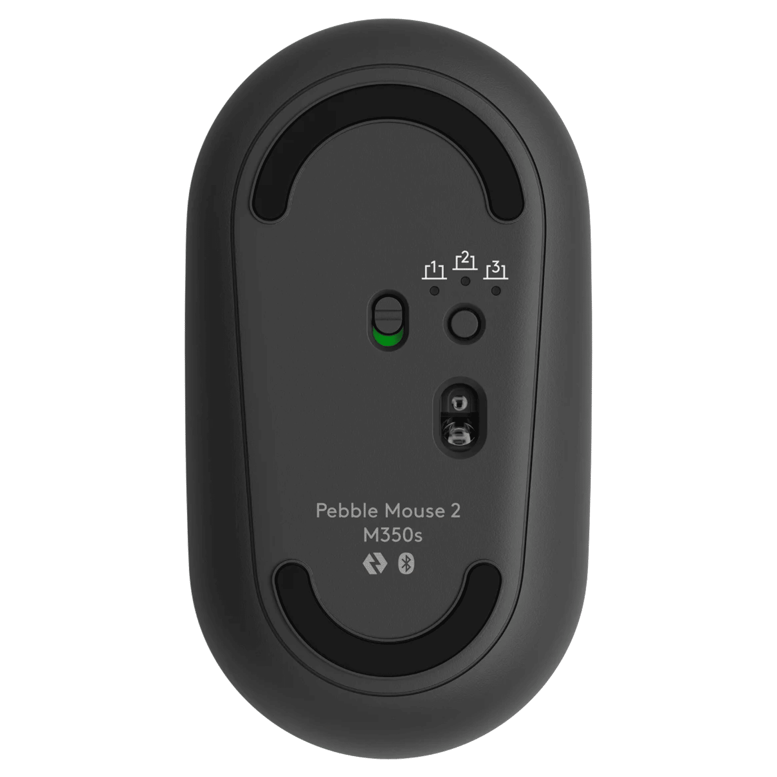 logitech Pebble Mouse 2 Wireless Optical Mouse with Silent Click Buttons (1000 DPI, Ultra Portable, Tonal Graphite)_7