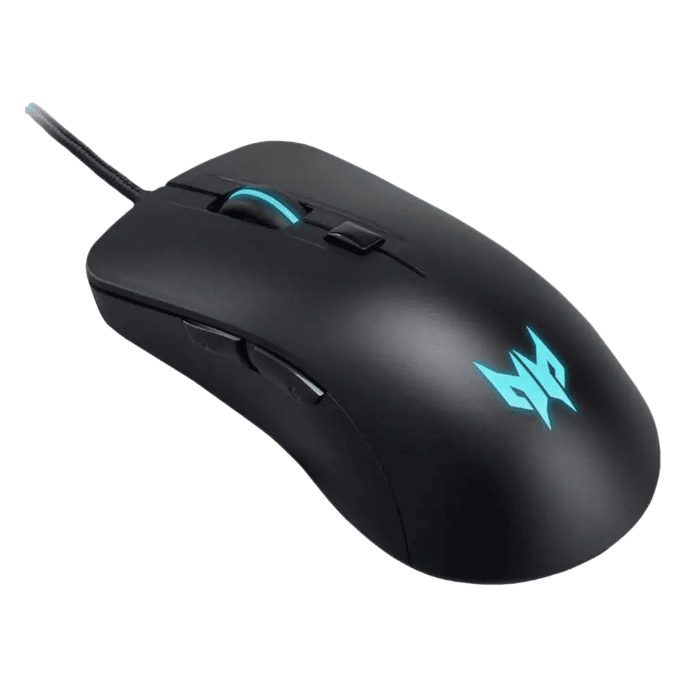 acer Predator Cestus 310 Wired Optical Mouse with 4 Preset Color Settings (4200 DPI, 10 Million Clicks, Black)_4