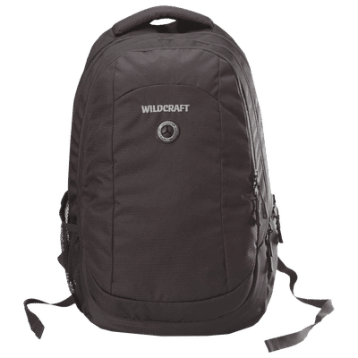 WILDCRAFT Power Polyester Laptop Backpack (24
                      L, Spacious and Modish, Black)