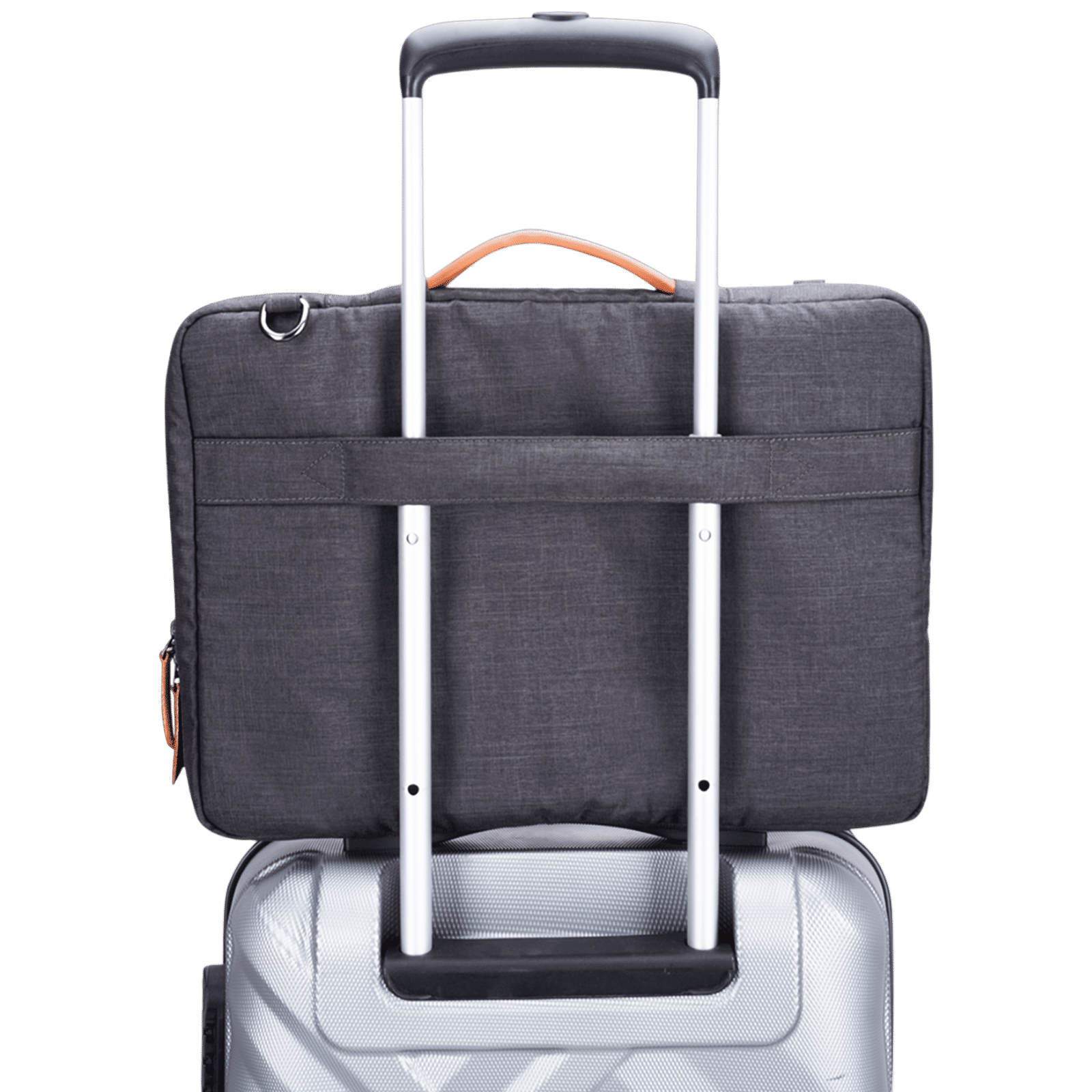 Croma Polyester Fabric Sling Bag for 15.6 Inch Laptop (5.7 L, Water Resistant, Grey) Croma Polyester Fabric Sling Bag for 15.6 Inch Laptop (5.7 L, Water Resistant, Grey)_8