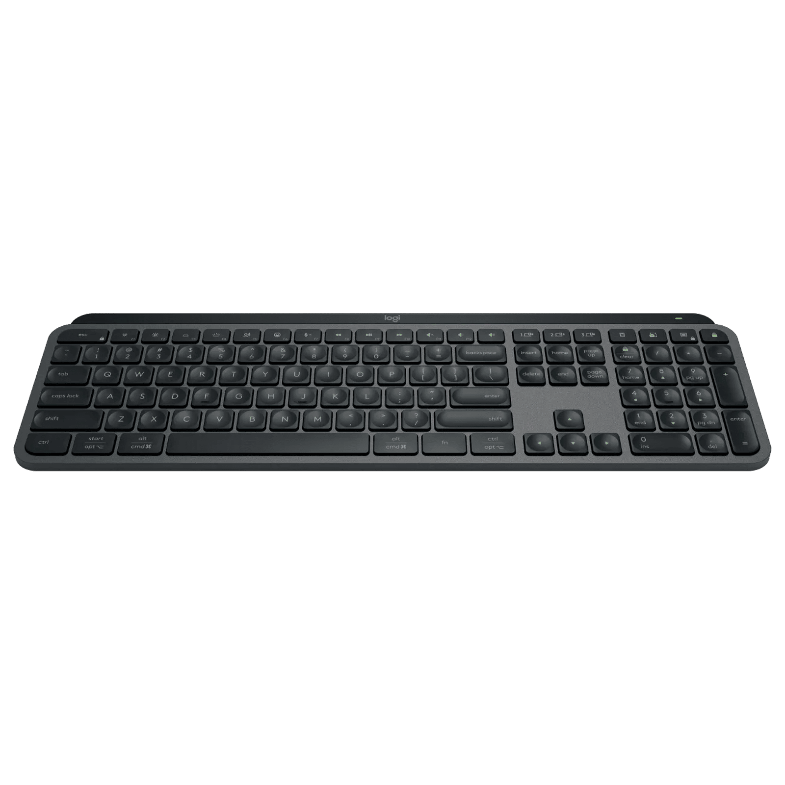 logitech MX KEYS S Rechargeable Bluetooth Wireless Keyboard with Backlit Keys (Automate Repetitive Tasks, Graphite) logitech MX KEYS S Rechargeable Bluetooth Wireless Keyboard with Backlit Keys (Automate Repetitive Tasks, Graphite)_8