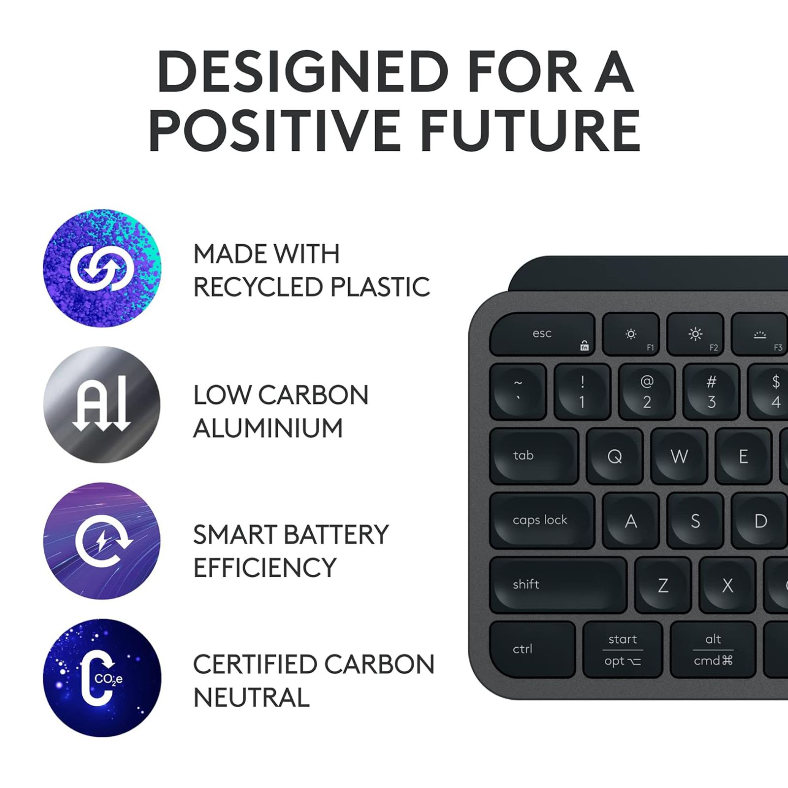 logitech MX KEYS S Rechargeable Wireless Keyboard & Mouse Combo (Fast Fluid Precise Typing, Graphite) logitech MX KEYS S Rechargeable Wireless Keyboard & Mouse Combo (Fast Fluid Precise Typing, Graphite)_6