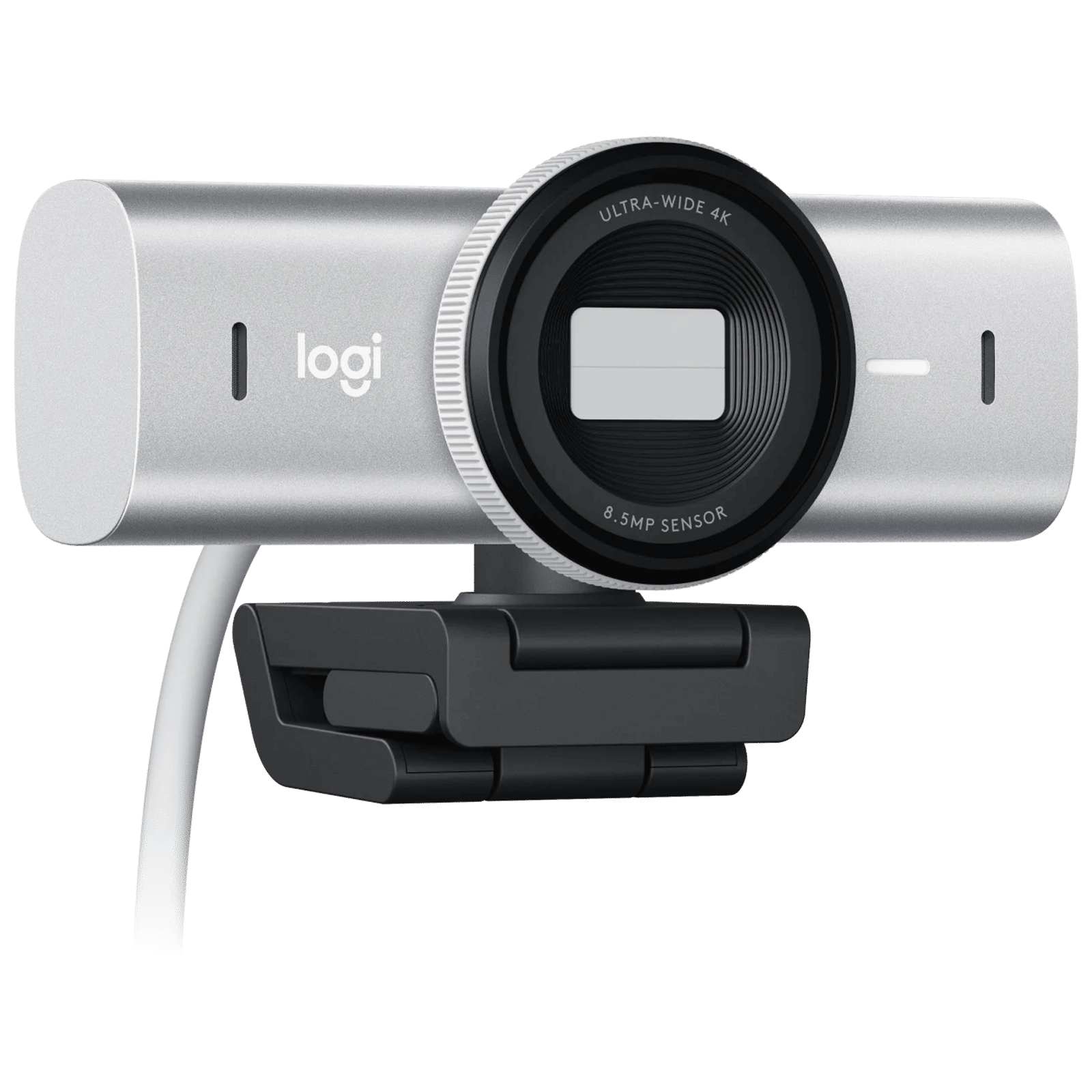 logitech MX Brio USB 8.5 MP Web Cam (AI Image Enhancement, 960-001561, Pale Gray) logitech MX Brio USB 8.5 MP Web Cam (AI Image Enhancement, 960-001561, Pale Gray)_1
