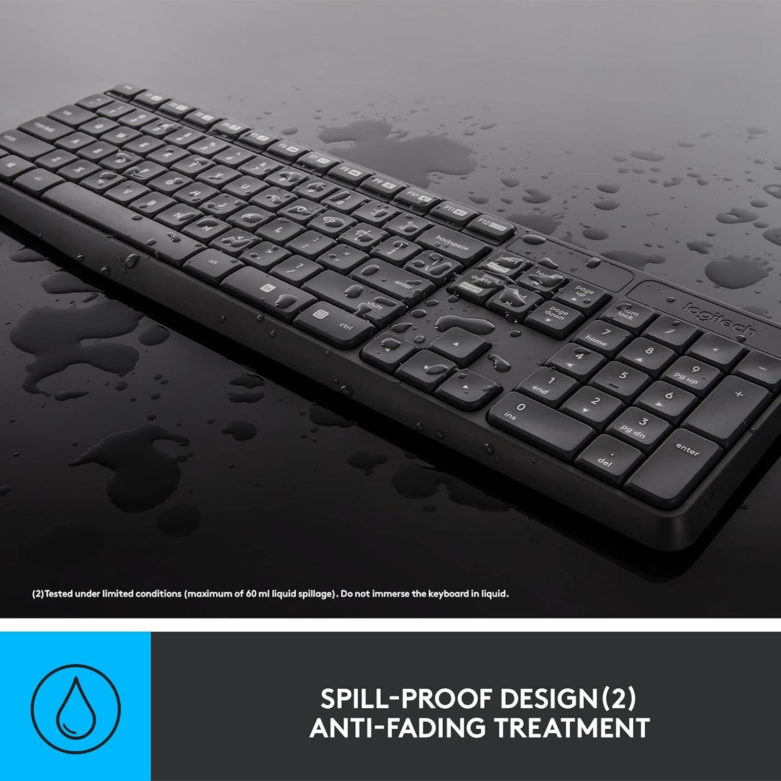 logitech MK235 Wireless Keyboard & Mouse Combo (Spill Resistant, Black) logitech MK235 Wireless Keyboard & Mouse Combo (Spill Resistant, Black)_7