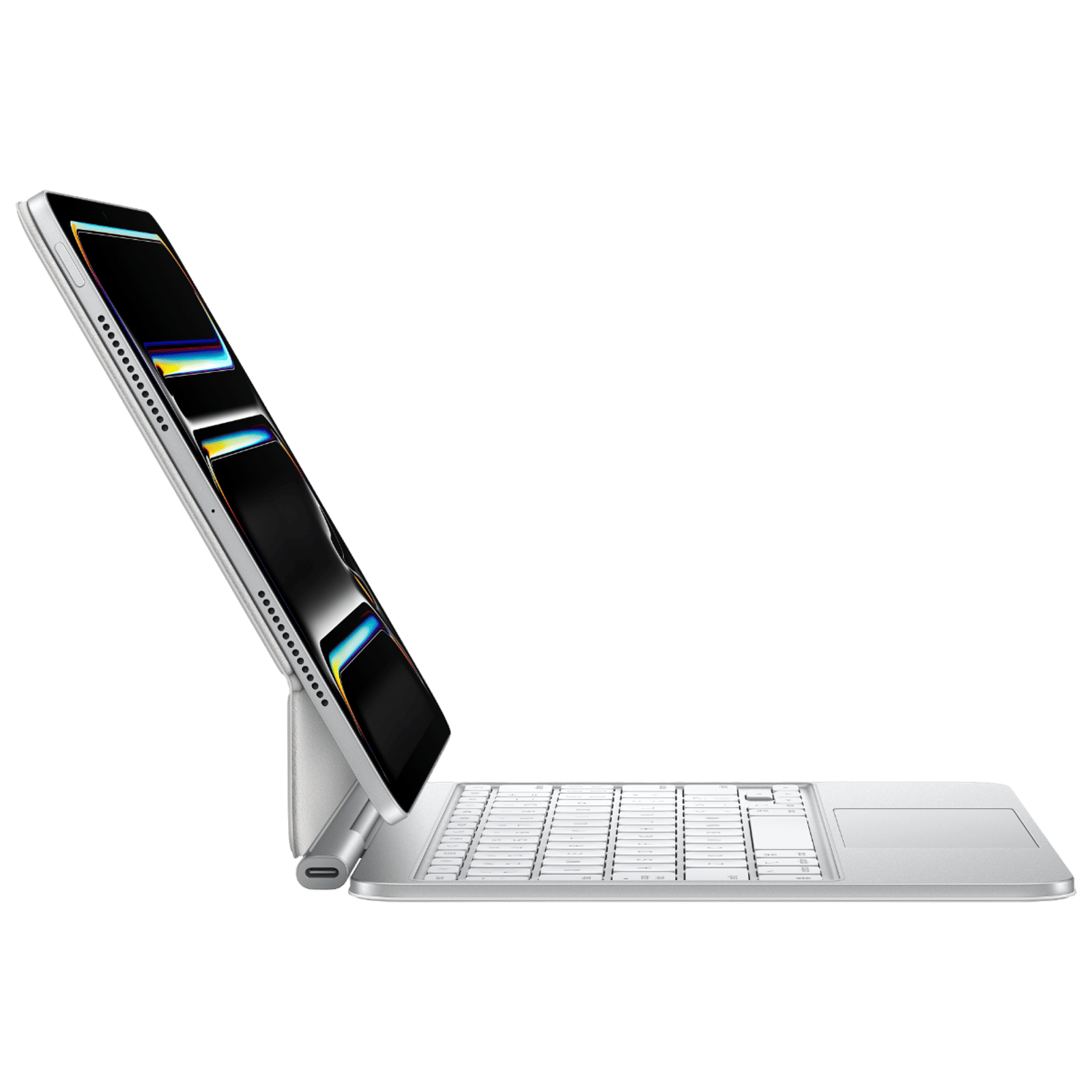 Apple Magic Keyboard for iPad Pro 11 Inch (M4) with Touchpad (Multi Touch Gestures, White) Apple Magic Keyboard for iPad Pro 11 Inch (M4) with Touchpad (Multi Touch Gestures, White)_2