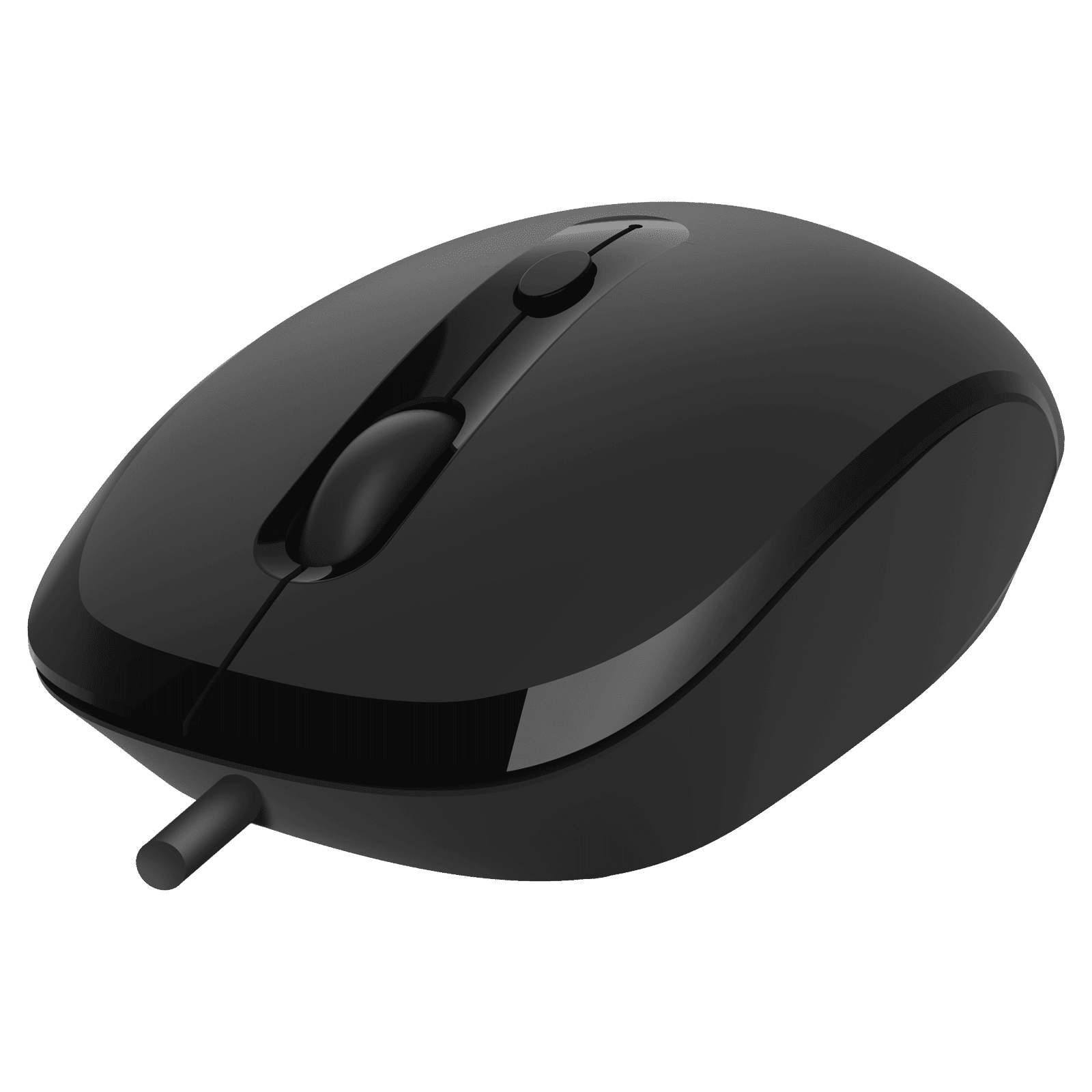 Croma Wired Optical Mouse with 4 Buttons (2400 DPI Adjustable, Ambidextrous Design, Black) Croma Wired Optical Mouse with 4 Buttons (2400 DPI Adjustable, Ambidextrous Design, Black)_4