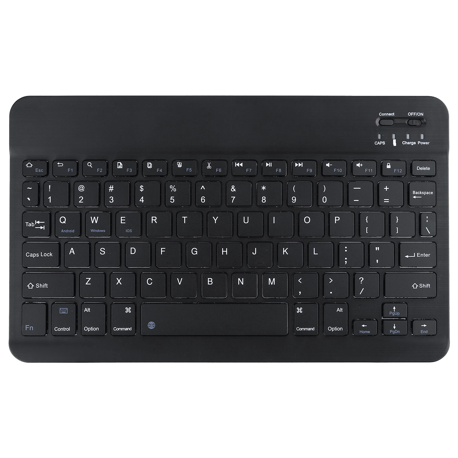 Candytech KEYBEE Bluetooth Keyboard for 10 Inch Tablets (ABS Material with 78 Keys, Black)_1