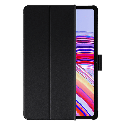 Redmi Pad Pro Flip Cover for Redmi Pad Pro (Triangular Magnetic Support, Black)