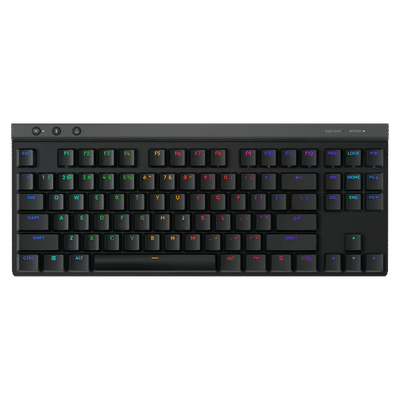 logitech G515 Lightspeed TKL Rechargeable
                      Bluetooth Wireless Gaming Keyboard with Thin
                      Tenkeyless Design (PBT Keycaps, Black)