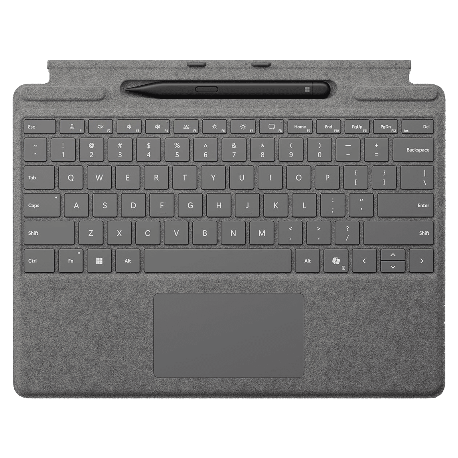 Microsoft EP2-01831 Wireless Keyboard Case for Surface Pro (11th Gen) with Slim Pen (78 Backlit Keys, Platinum) Microsoft EP2-01831 Wireless Keyboard Case for Surface Pro (11th Gen) with Slim Pen (78 Backlit Keys, Platinum)_1