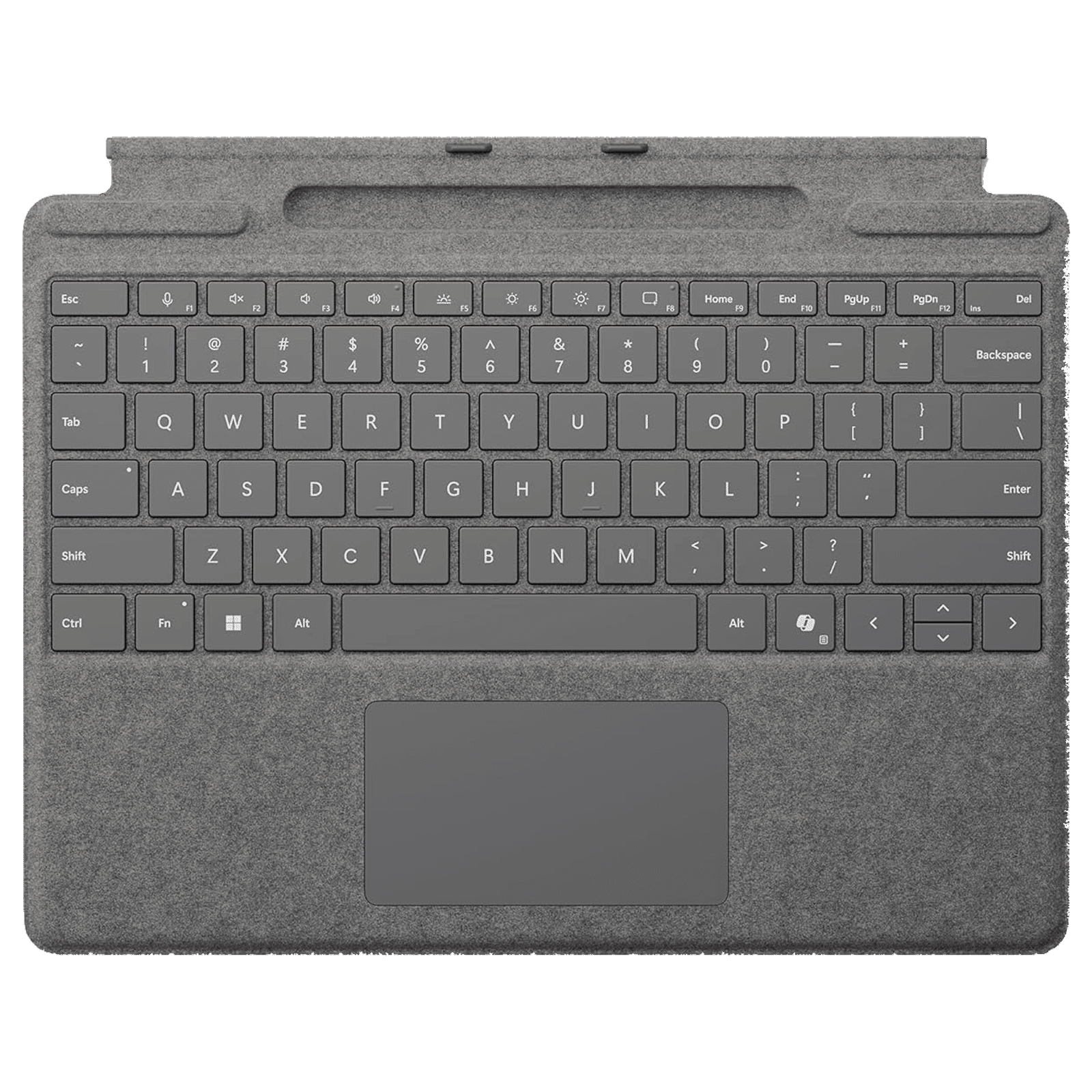 Microsoft EP2-01842 Wireless Keyboard Case for Surface Pro (11th Gen) with Pen Storage (78 Backlit Keys, Platinum) Microsoft EP2-01842 Wireless Keyboard Case for Surface Pro (11th Gen) with Pen Storage (78 Backlit Keys, Platinum)_1