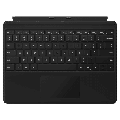 Microsoft EP2-01854 Wireless Keyboard for Surface Pro (11th Gen) with Backlit Keys (78 Backlit Keys, Black)