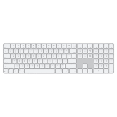 Apple Magic Rechargeable Bluetooth Wireless
                      Keyboard with Dedicated Multimedia Keys (Pair
                      & Charge, White)