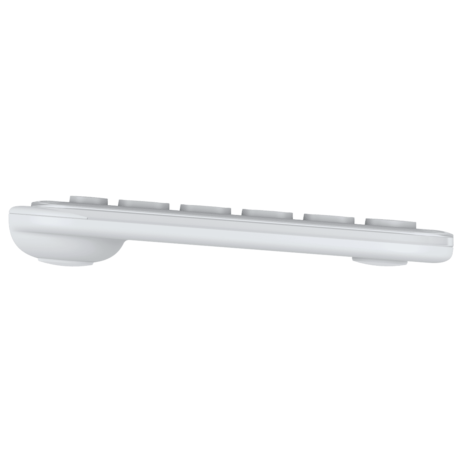 logitech POP Icon Keys Bluetooth Wireless Keyboard with Customizable Action Keys (Easy Switch Keys, Off White and Orange)_4