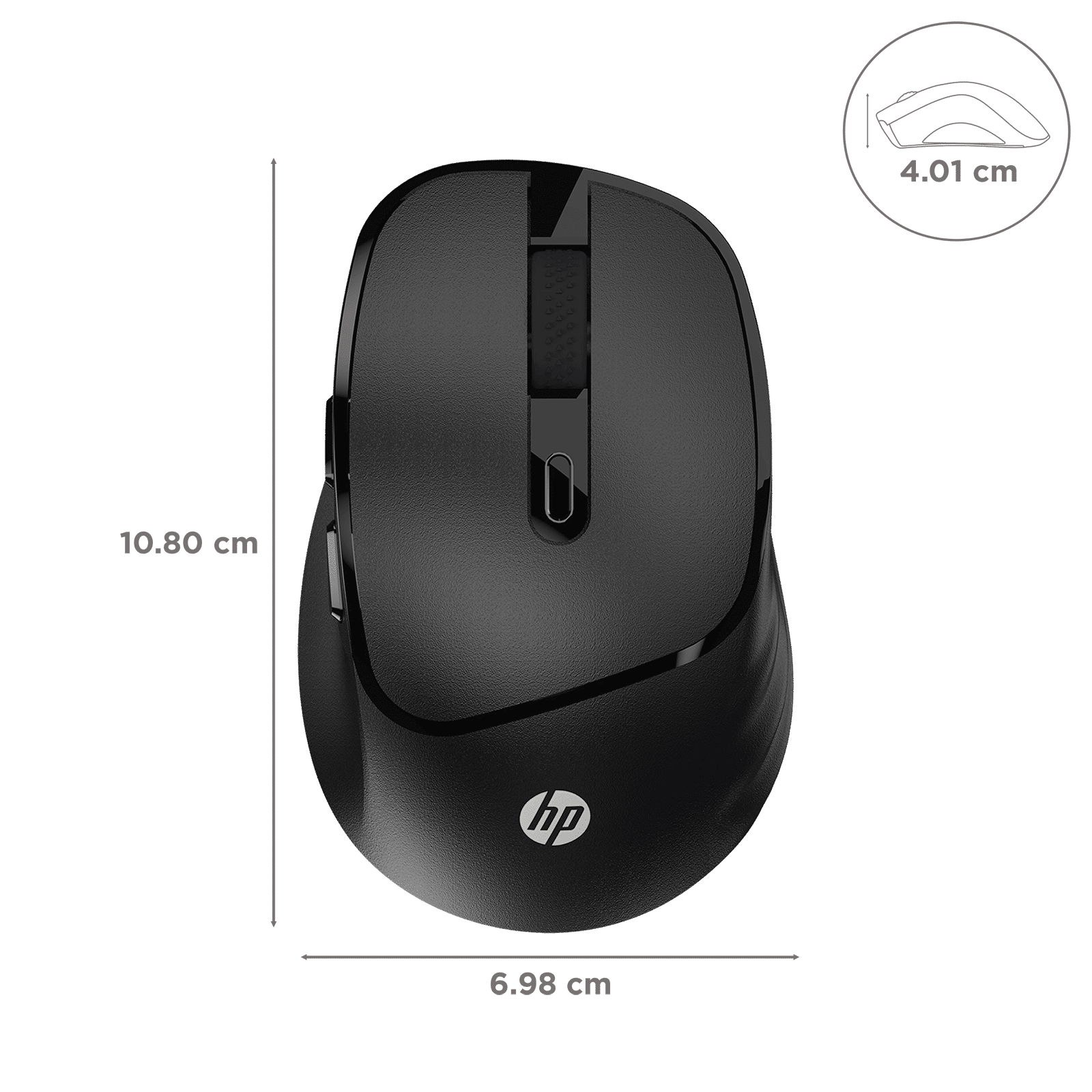 HP M120 Wireless Optical Mouse (1600 DPI, Ergonomic Design, Black) HP M120 Wireless Optical Mouse (1600 DPI, Ergonomic Design, Black)_2