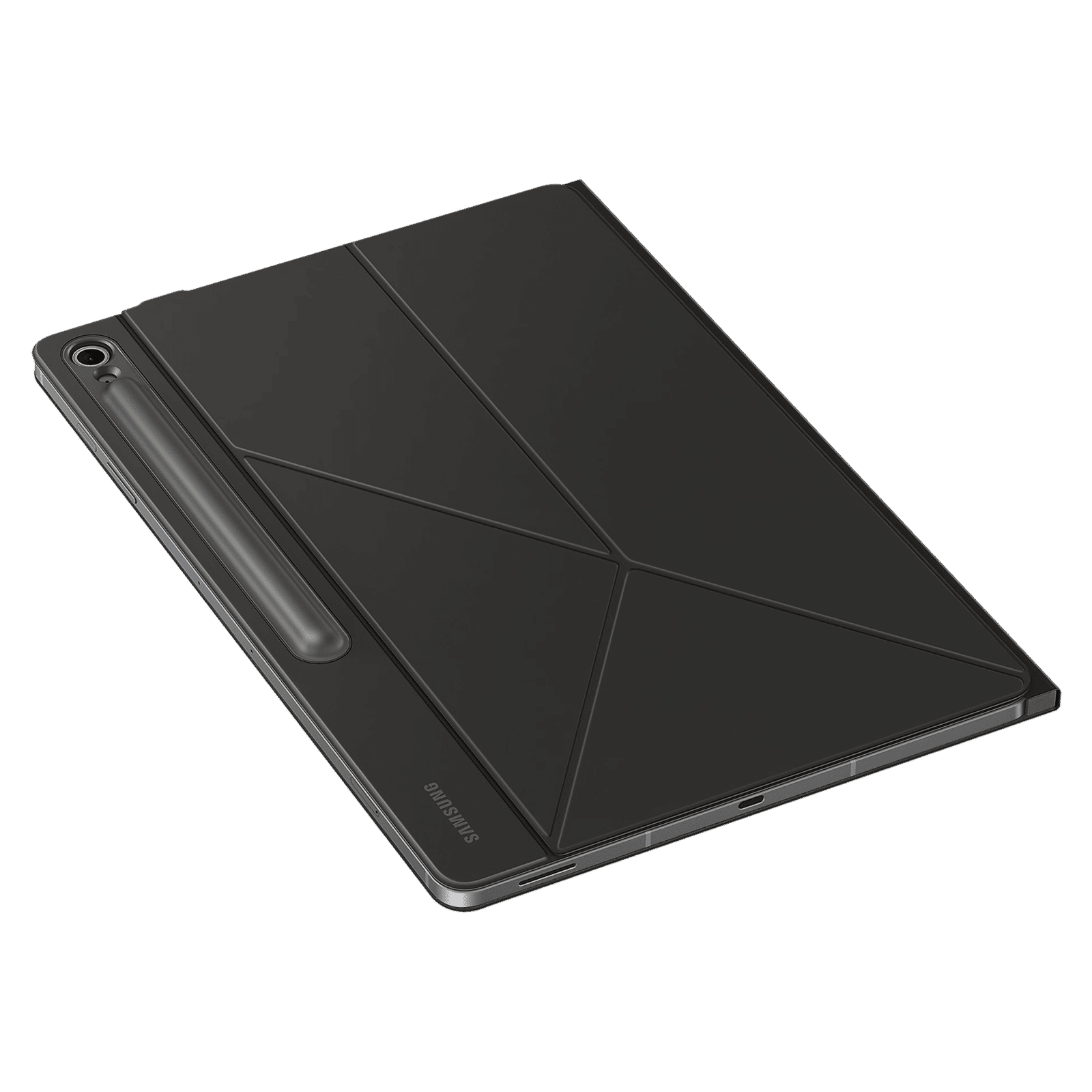SAMSUNG EF-BX620PBEG Polyurethane Flip Cover for Galaxy Tab S10 FE Plus (Magnetically Attachable, Black) SAMSUNG EF-BX620PBEG Polyurethane Flip Cover for Galaxy Tab S10 FE Plus (Magnetically Attachable, Black)_7