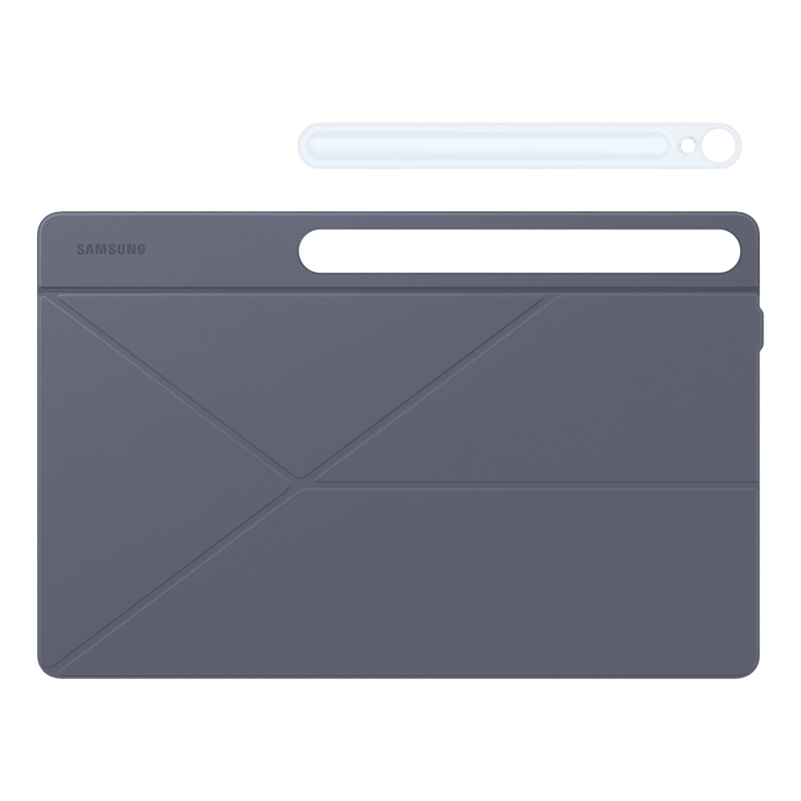 SAMSUNG EF-BX620PLEG Polyurethane Flip Cover for Galaxy Tab S10 FE Plus (Magnetically Attachable, Blue)_6