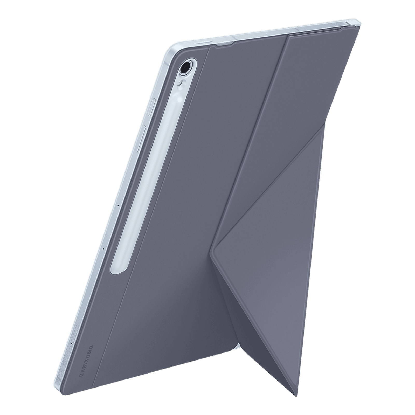 SAMSUNG EF-BX620PLEG Polyurethane Flip Cover for Galaxy Tab S10 FE Plus (Magnetically Attachable, Blue)_8