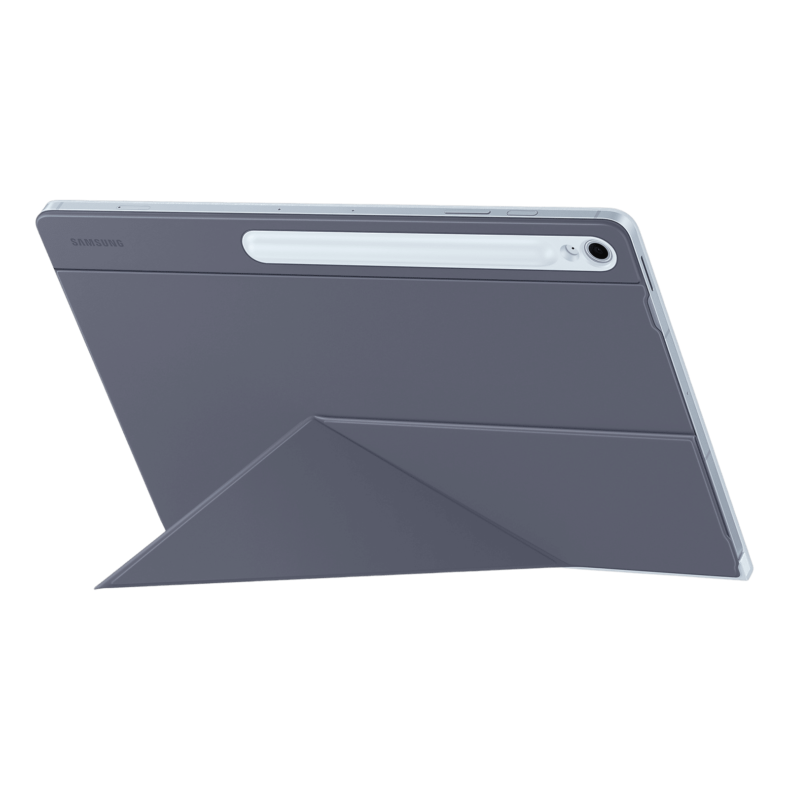 SAMSUNG EF-BX620PLEG Polyurethane Flip Cover for Galaxy Tab S10 FE Plus (Magnetically Attachable, Blue)_2