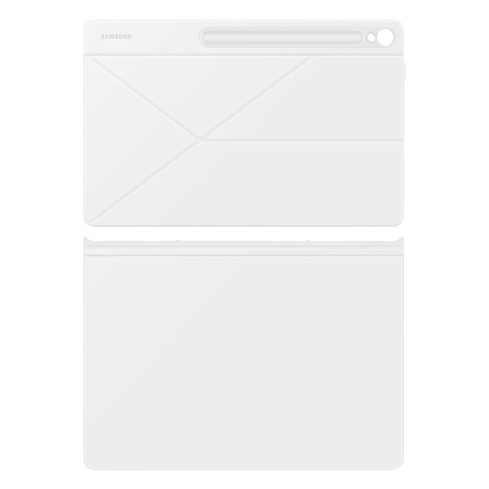 SAMSUNG EF-BX620PWEG Polyurethane Flip Cover for Galaxy Tab S10 FE Plus (Magnetically Attachable, White)_5