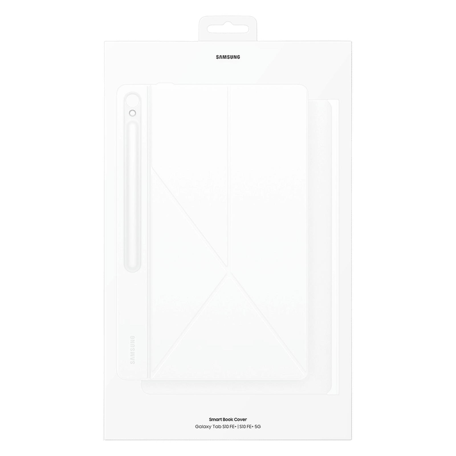 SAMSUNG EF-BX620PWEG Polyurethane Flip Cover for Galaxy Tab S10 FE Plus (Magnetically Attachable, White)_12