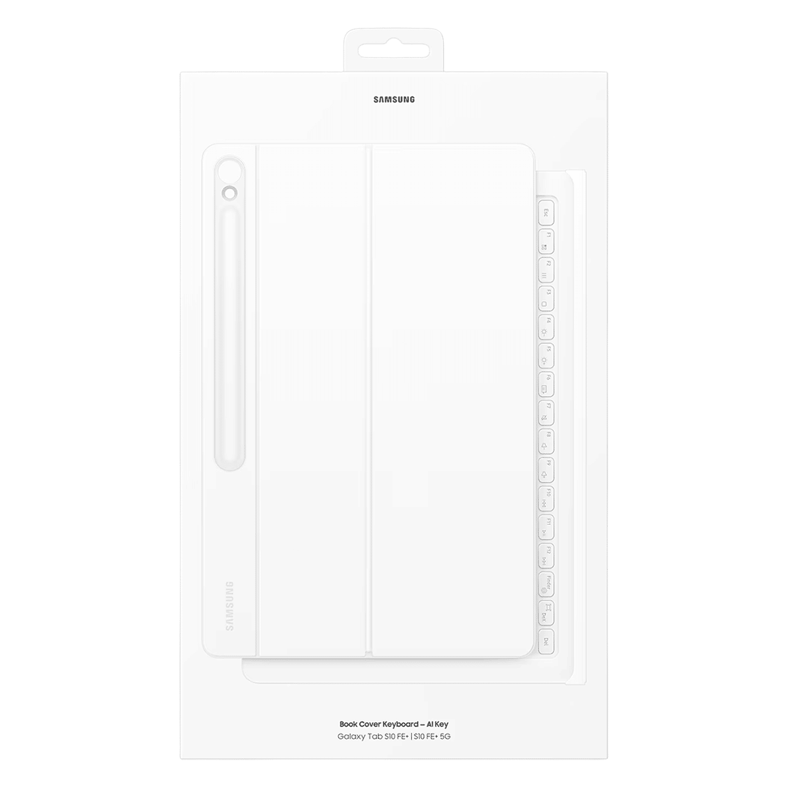 SAMSUNG EF-BX620PWEG Keyboard Folio Case for Galaxy Tab S10 FE Plus (Magnetically Attachable, White) SAMSUNG EF-BX620PWEG Keyboard Folio Case for Galaxy Tab S10 FE Plus (Magnetically Attachable, White)_11