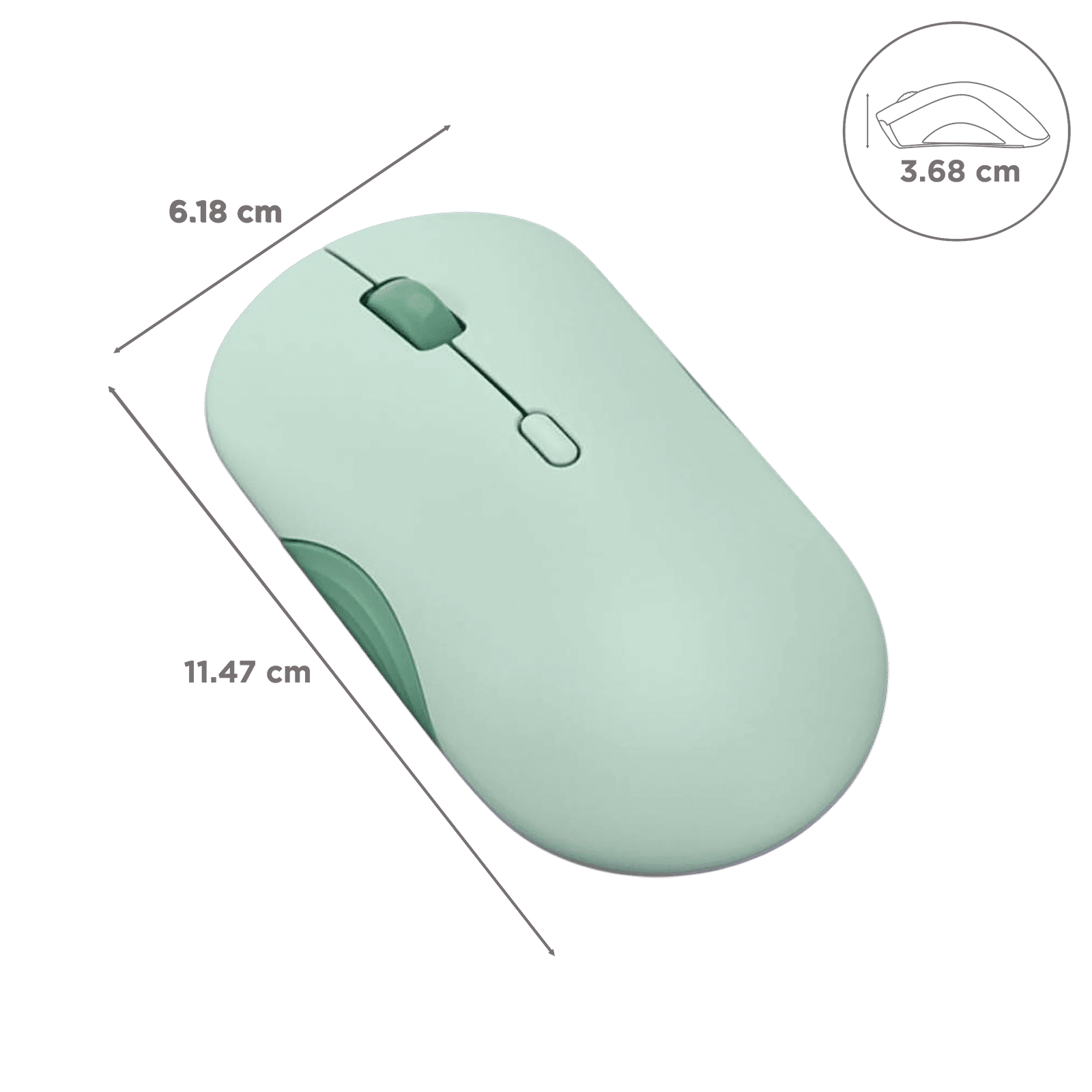 Lenovo 350 Silent Bluetooth 5.3 Wireless Optical Performance Mouse with Customizable Buttons (2400 DPI Adjustable, Full-size Ambidextrous Ergonomic, Meta Grape) Lenovo 350 Silent Bluetooth 5.3 Wireless Optical Performance Mouse with Customizable Buttons (2400 DPI Adjustable, Full-size Ambidextrous Ergonomic, Meta Grape)_3