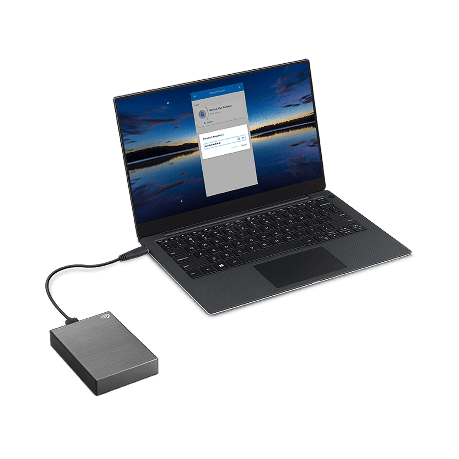 Seagate One Touch 1TB Micro USB Type-B Portable Hard Disk Drive (Password Protected, Space Gray) Seagate One Touch 1TB Micro USB Type-B Portable Hard Disk Drive (Password Protected, Space Gray)_9