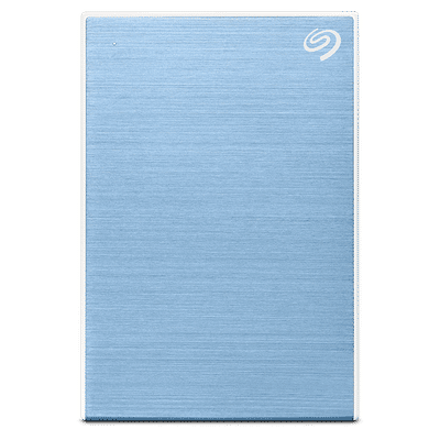 Seagate One Touch 5TB Micro USB Type-B
                      Portable Hard Disk Drive (Password Protected,
                      Light Blue)