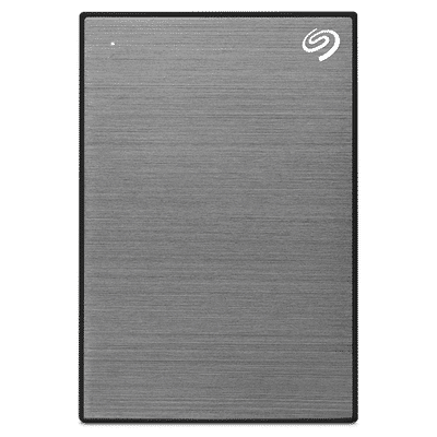 Seagate One Touch 5TB Micro USB Type-B Portable Hard Disk Drive (Password Protected, Space Gray)