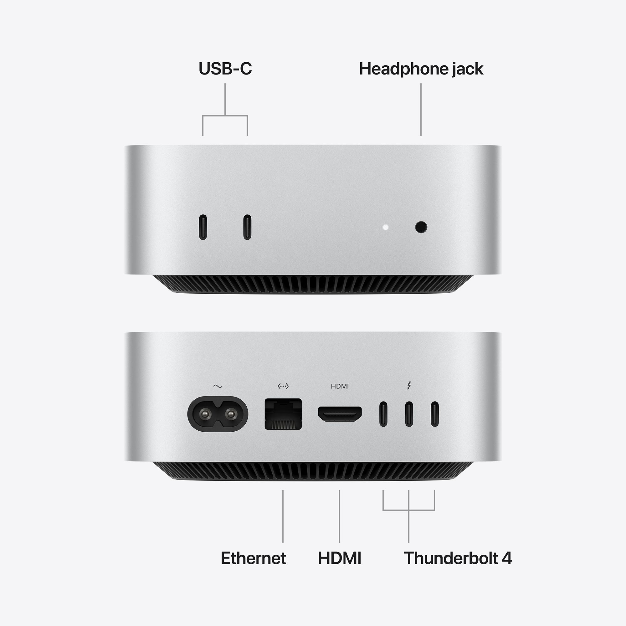 Apple Mac mini M6 Chip 2026 Mini Tower (16GB, 256GB SSD, 12-core GPU, macOS, Silver) Apple Mac mini M6 Chip 2026 Mini Tower (16GB, 256GB SSD, 12-core GPU, macOS, Silver)_4