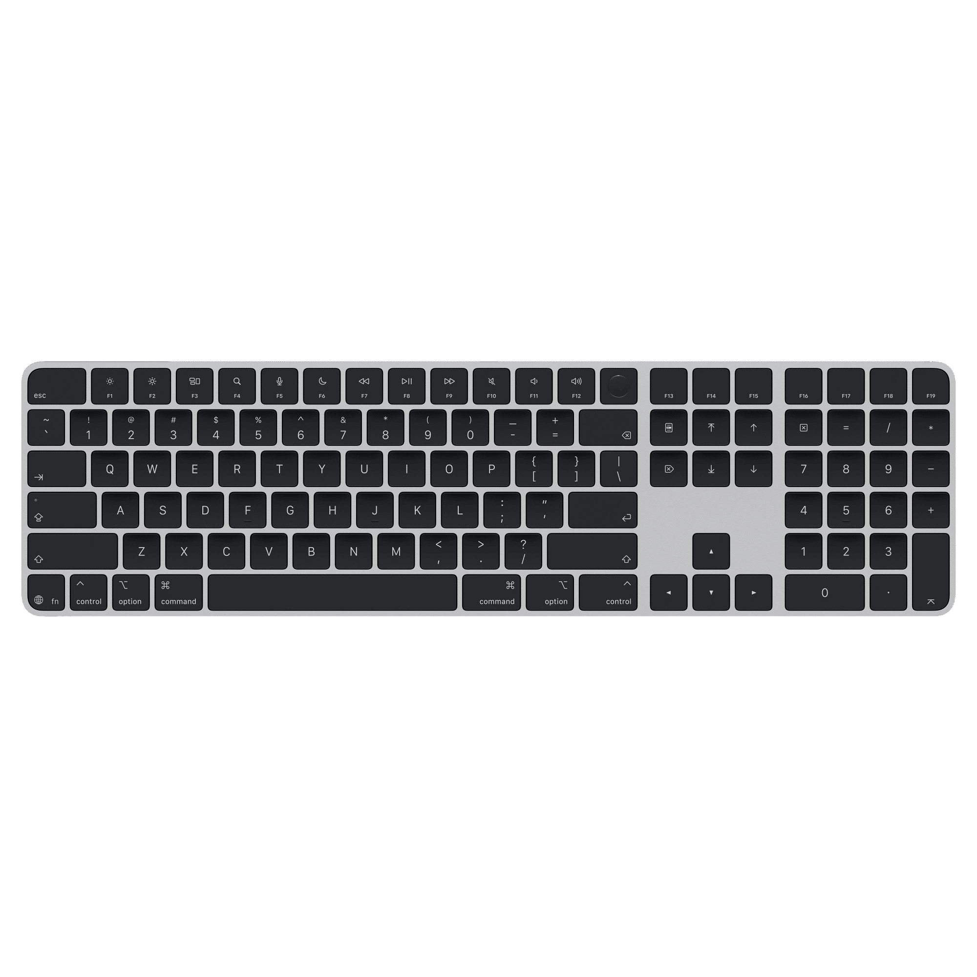 Apple Magic Rechargeable Bluetooth Wireless Keyboard with Touch ID (Multimedia keys, Black) Apple Magic Rechargeable Bluetooth Wireless Keyboard with Touch ID (Multimedia keys, Black)_1