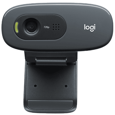 logitech HD Webcam (Plug and Play Video
                      Calling, C270, Black)