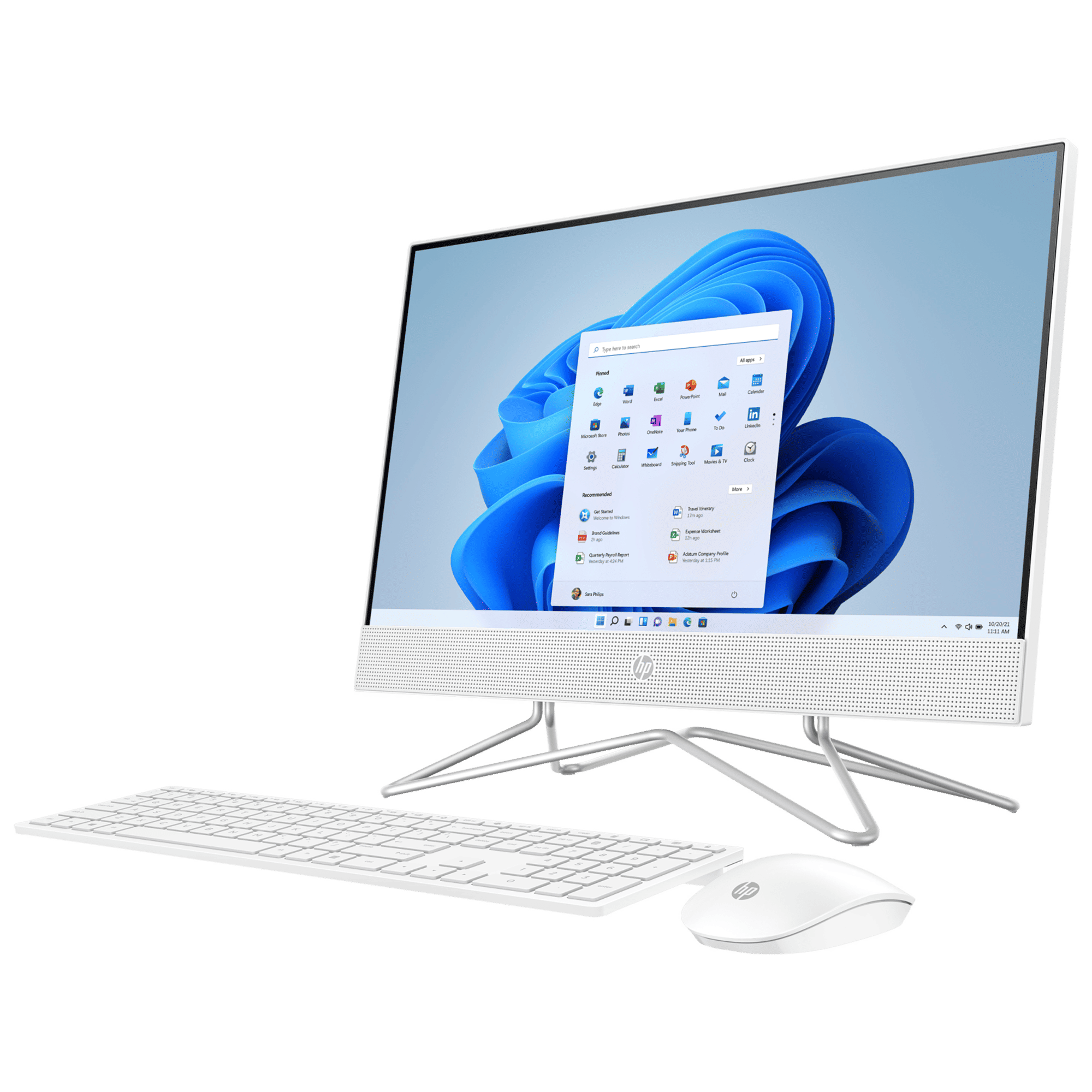 HP 22-dd0302in 21.5 Inch Full HD Display AMD Ryzen 3 Windows 11 Home Desktop (8GB, 1TB HDD, AMD Radeon)_3