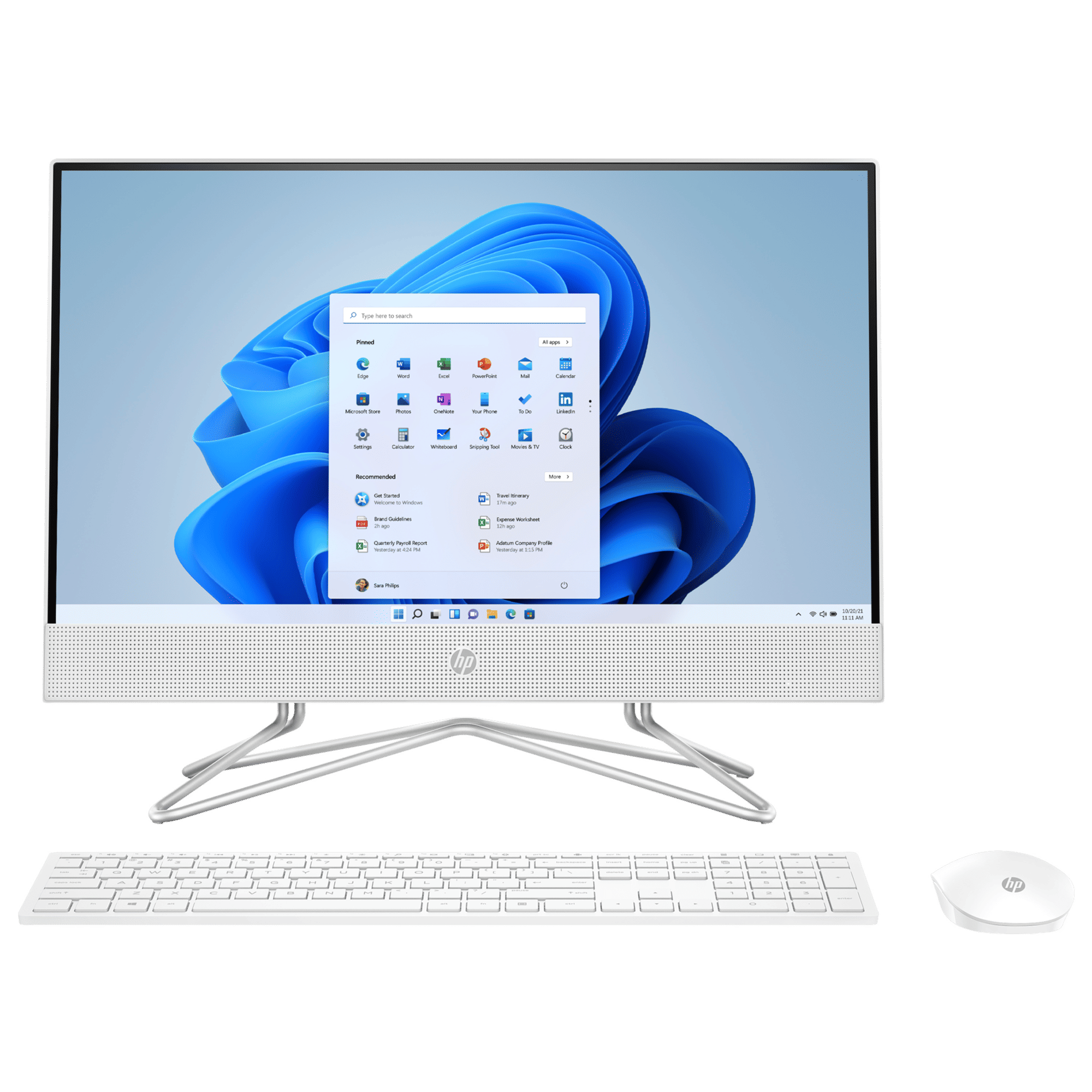 HP 22-dd0302in 21.5 Inch Full HD Display AMD Ryzen 3 Windows 11 Home Desktop (8GB, 1TB HDD, AMD Radeon)_1
