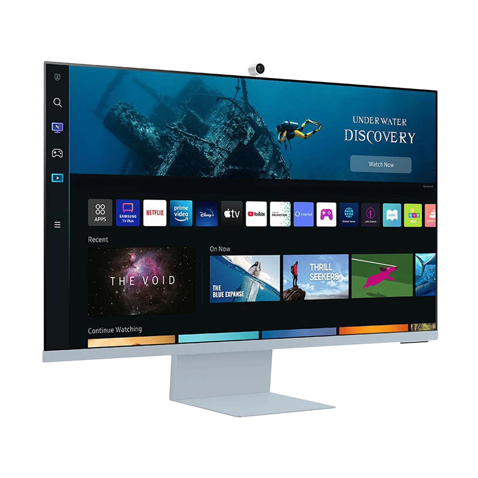 SAMSUNG M8 81.3 cm (32 inch) Ultra HD 4K VA Panel LED Ultra Wide Height Adjustable Monitor with Flicker-Free Technology_1